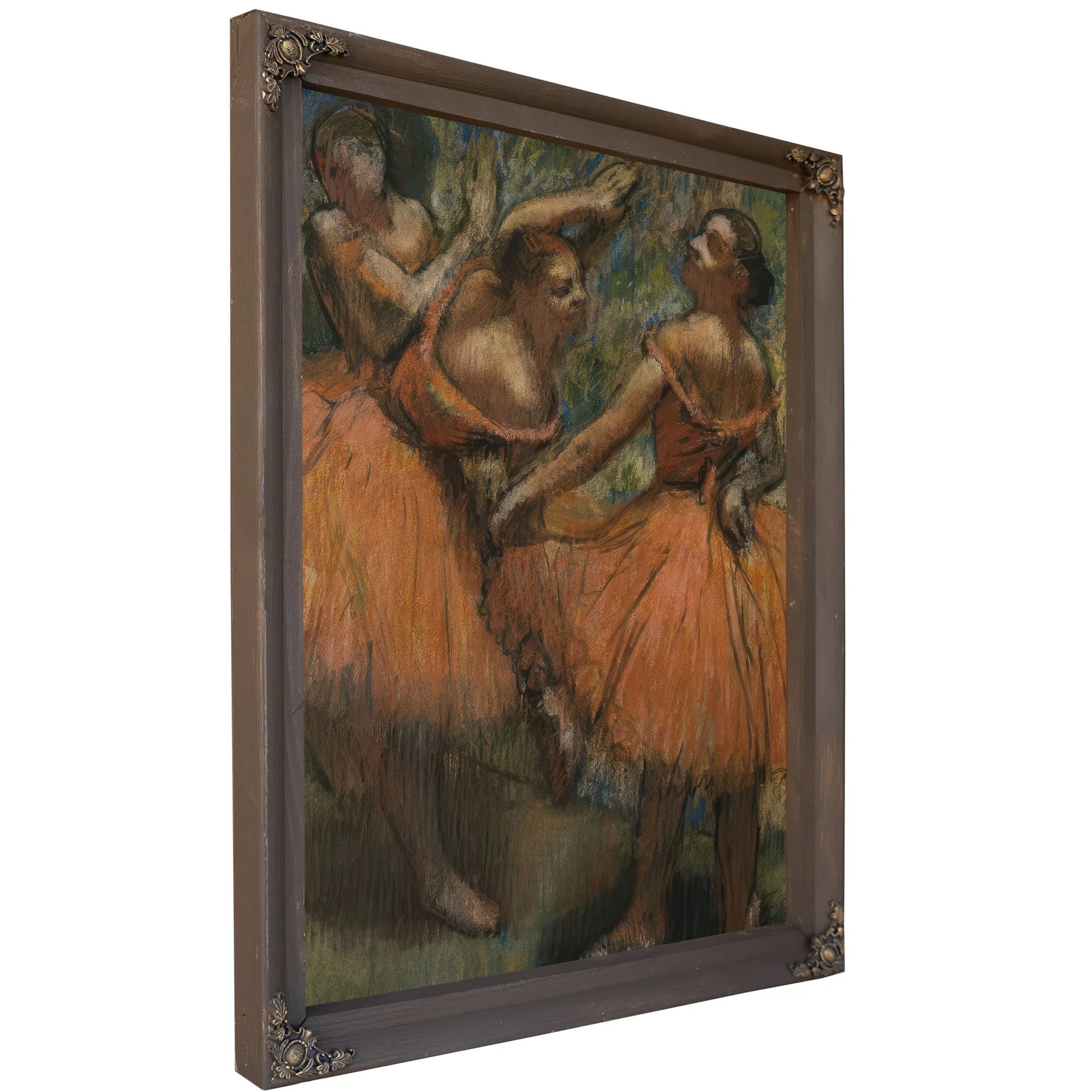 Les Jupes Rouge (The Red Skirts) By Edgar Degas Fine Art Print