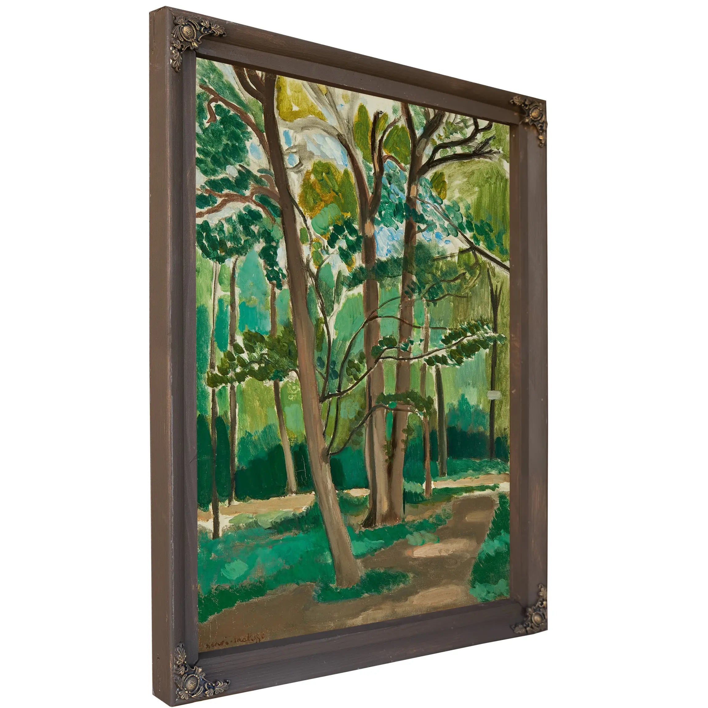 The Path In The Bois De Boulogne by Henri Matisse