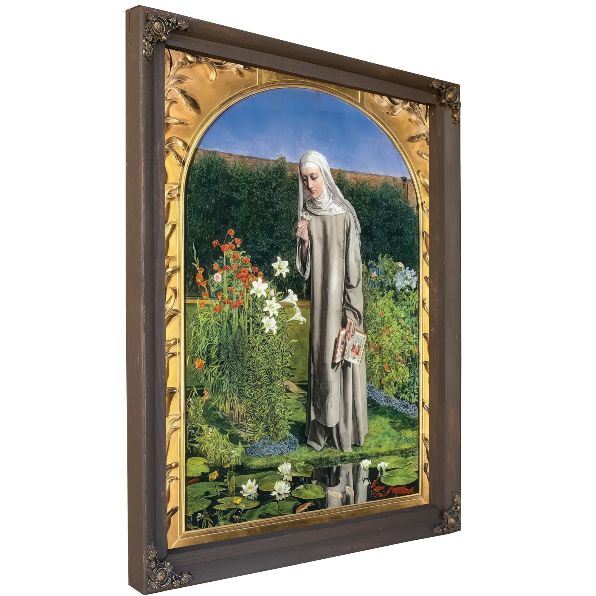 Convent Thoughts By Charles Allston Collins Fine Art Print