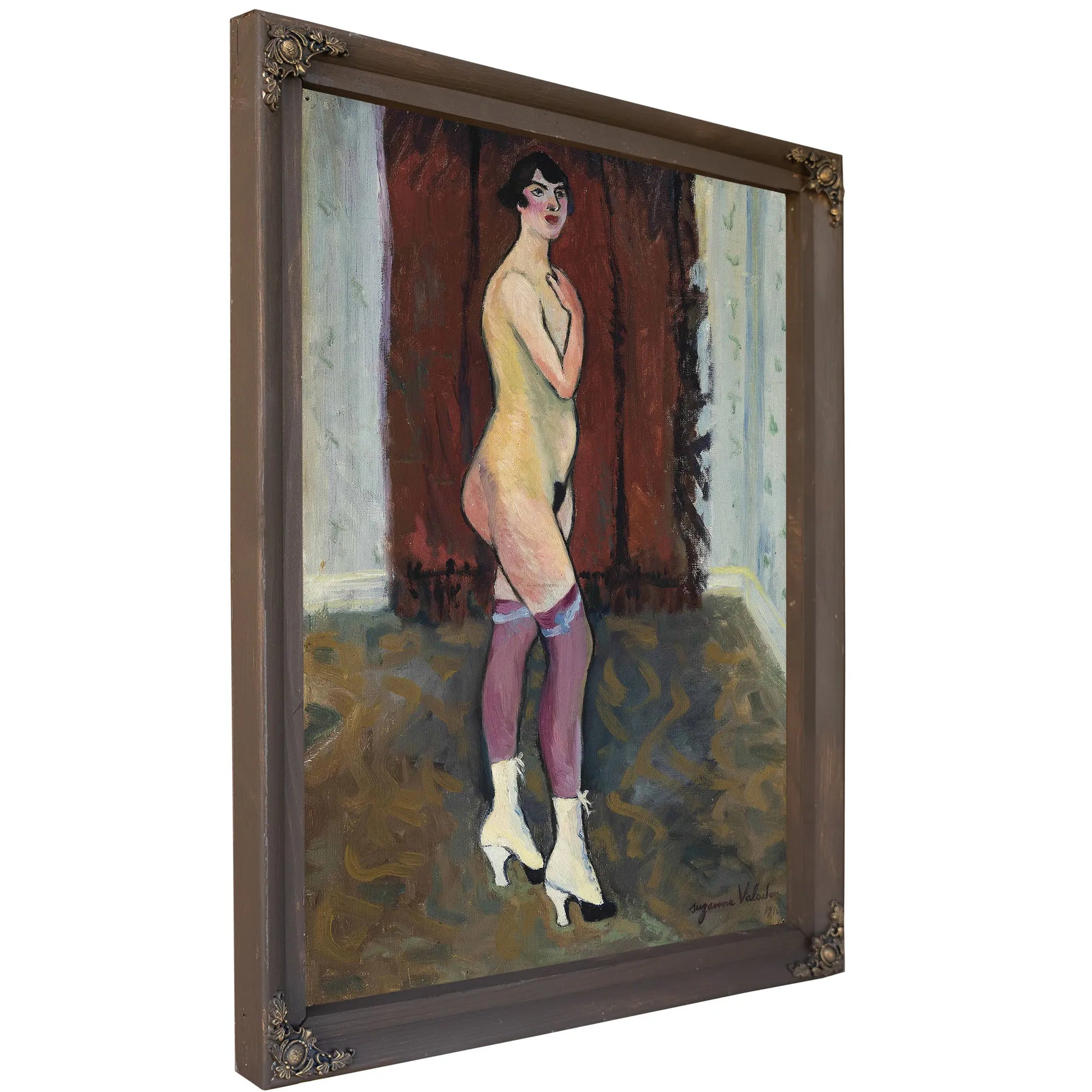 Nu Aux Bottines by Suzanne Valadon