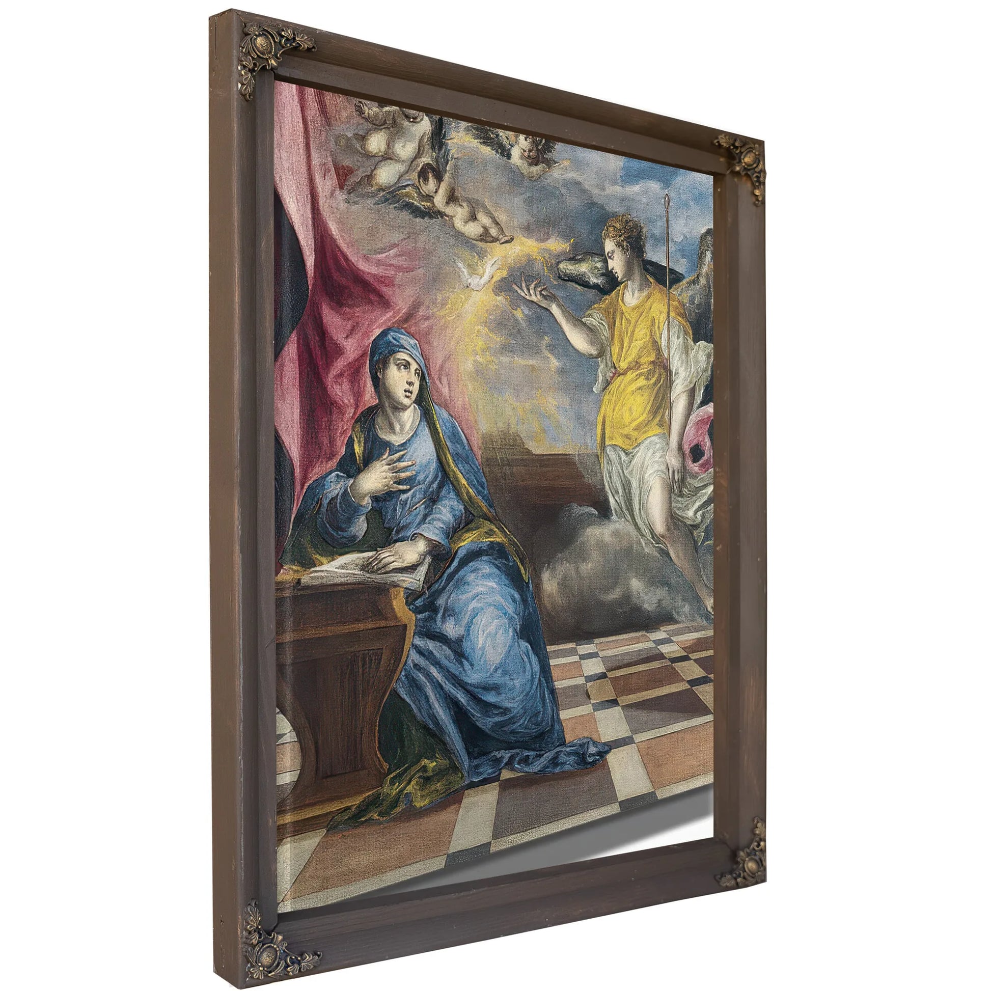 The Annunciation 3 By El Greco Fine Art Print