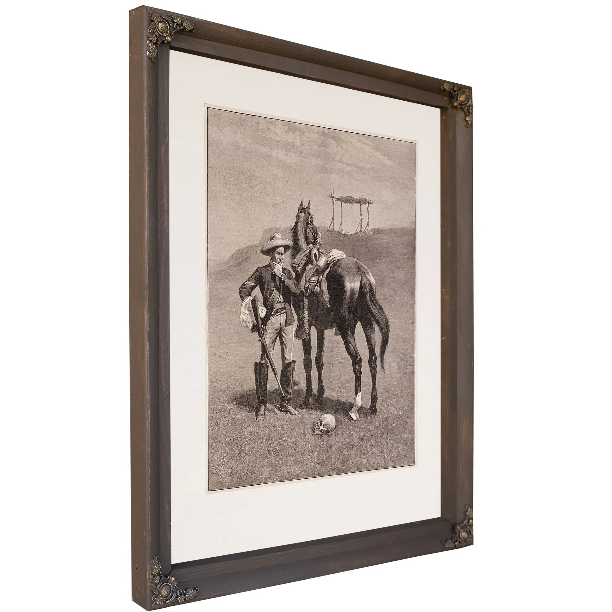 The Frontier Troopers Thanatopsis by Frederic Remington