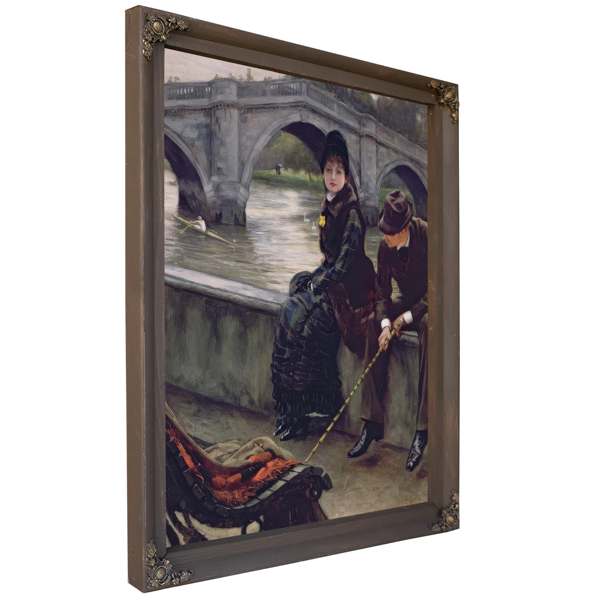 Richmond Bridge By James Tissot Fine Art Print