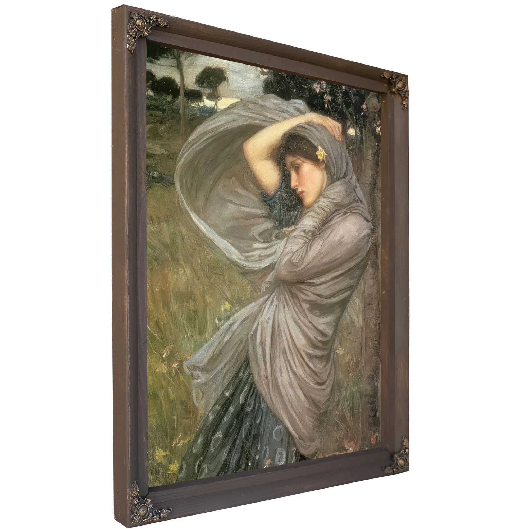 Boreas By John Waterhouse Fine Art Print