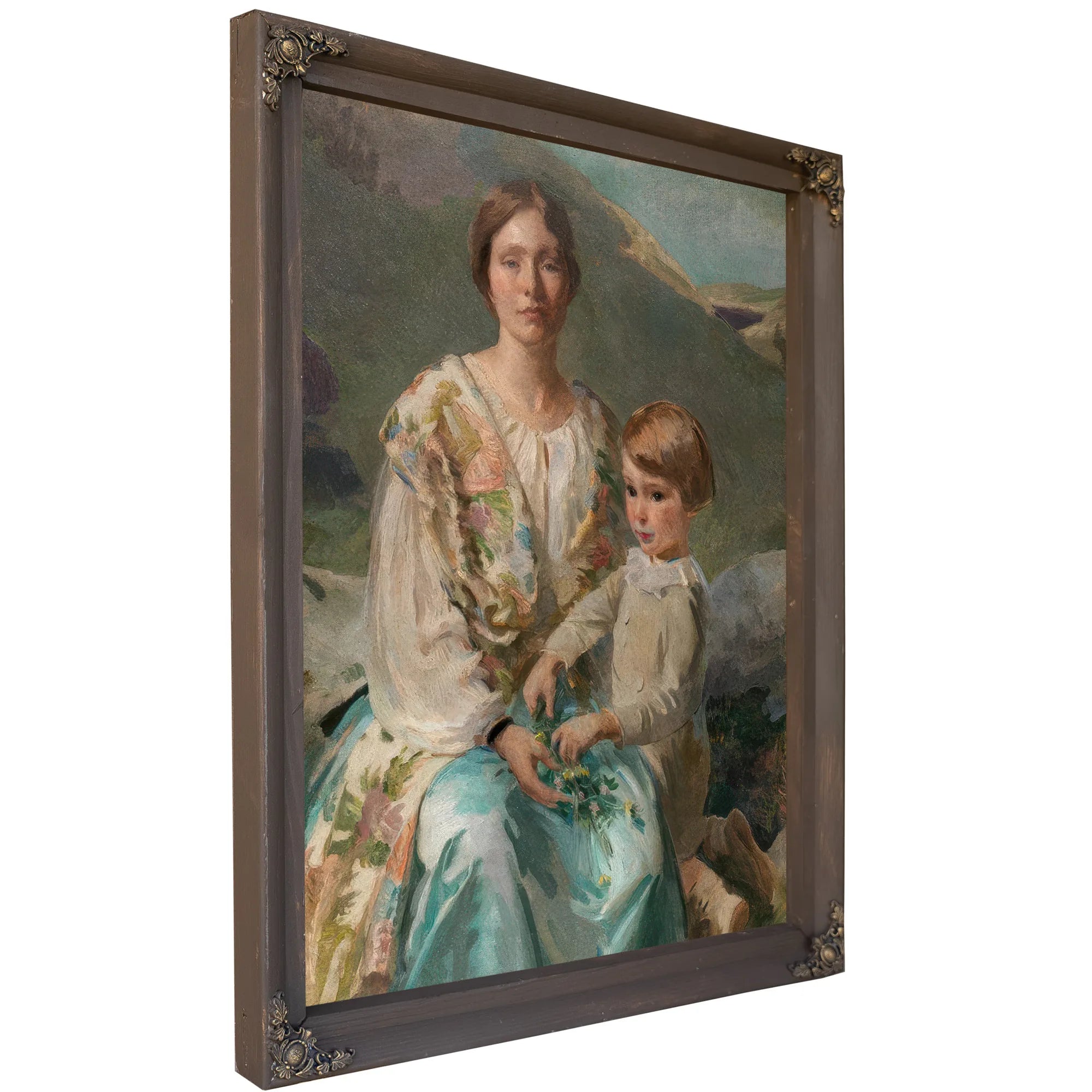 Mrs James Blathwaite Drinker And Her Son 1922 By Cecilia Beaux Fine Art Print