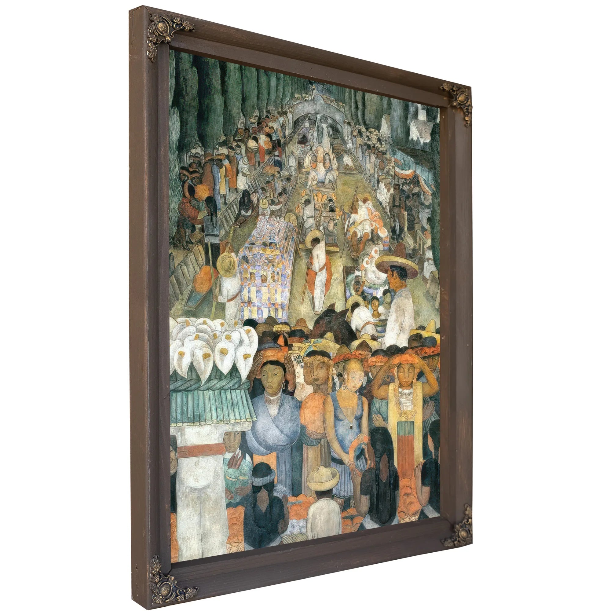 Santa Anita By Diego Rivera Fine Art Print