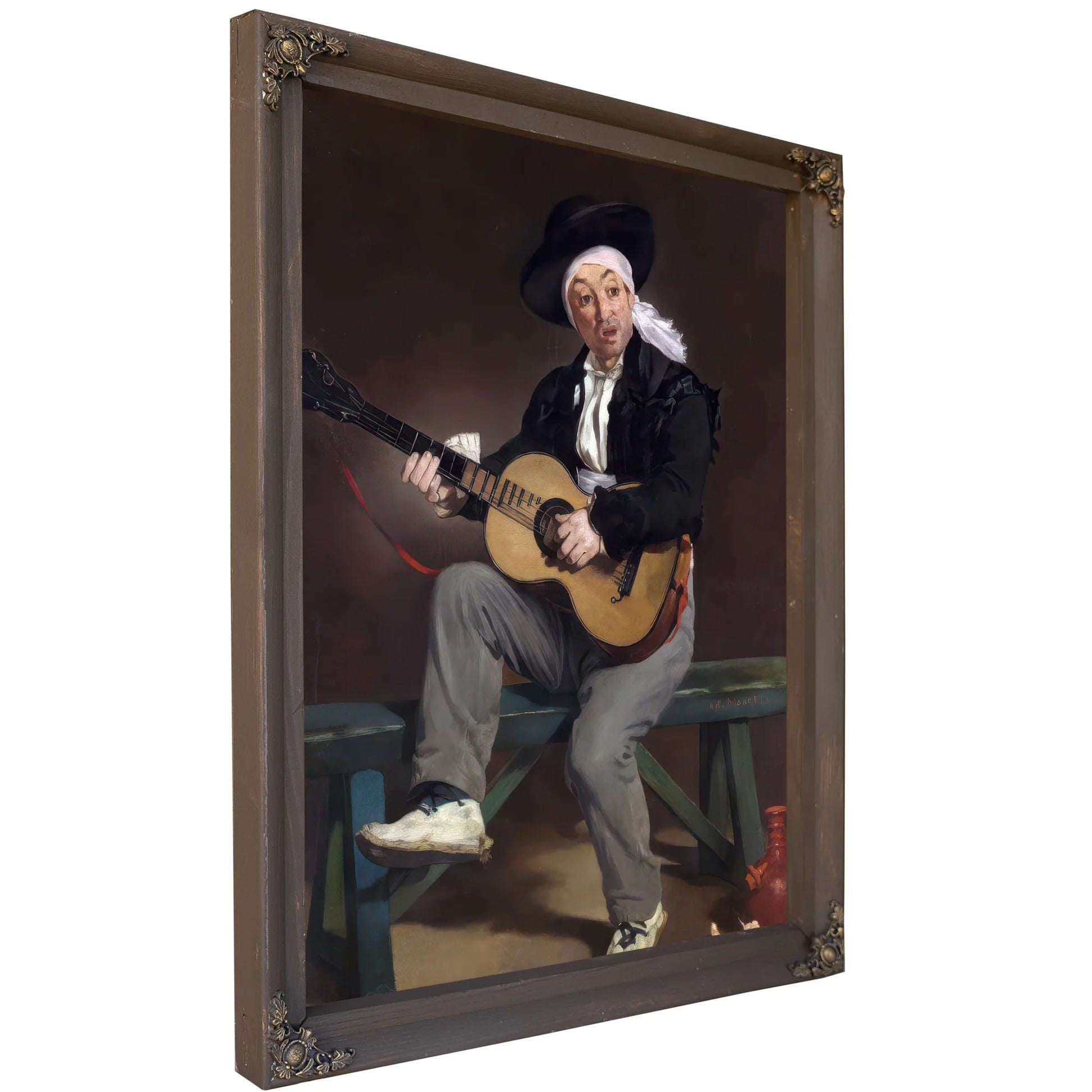 The Spanish Singer By Edouard Manet Fine Art Print