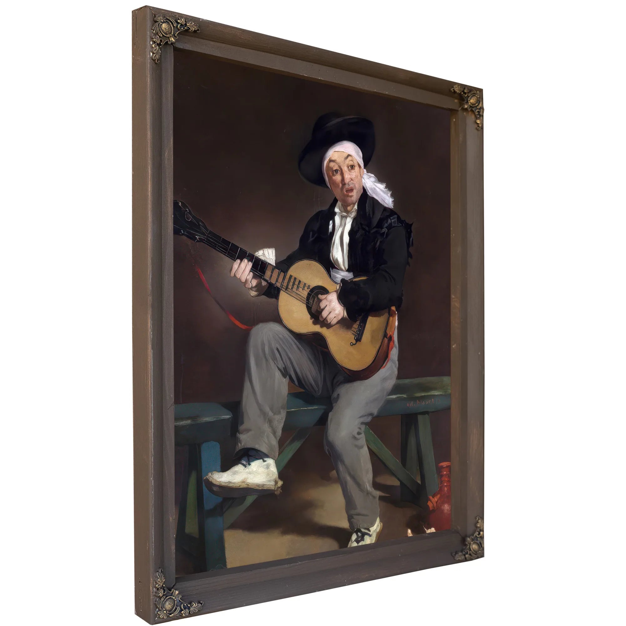 The Spanish Singer By Edouard Manet Fine Art Print