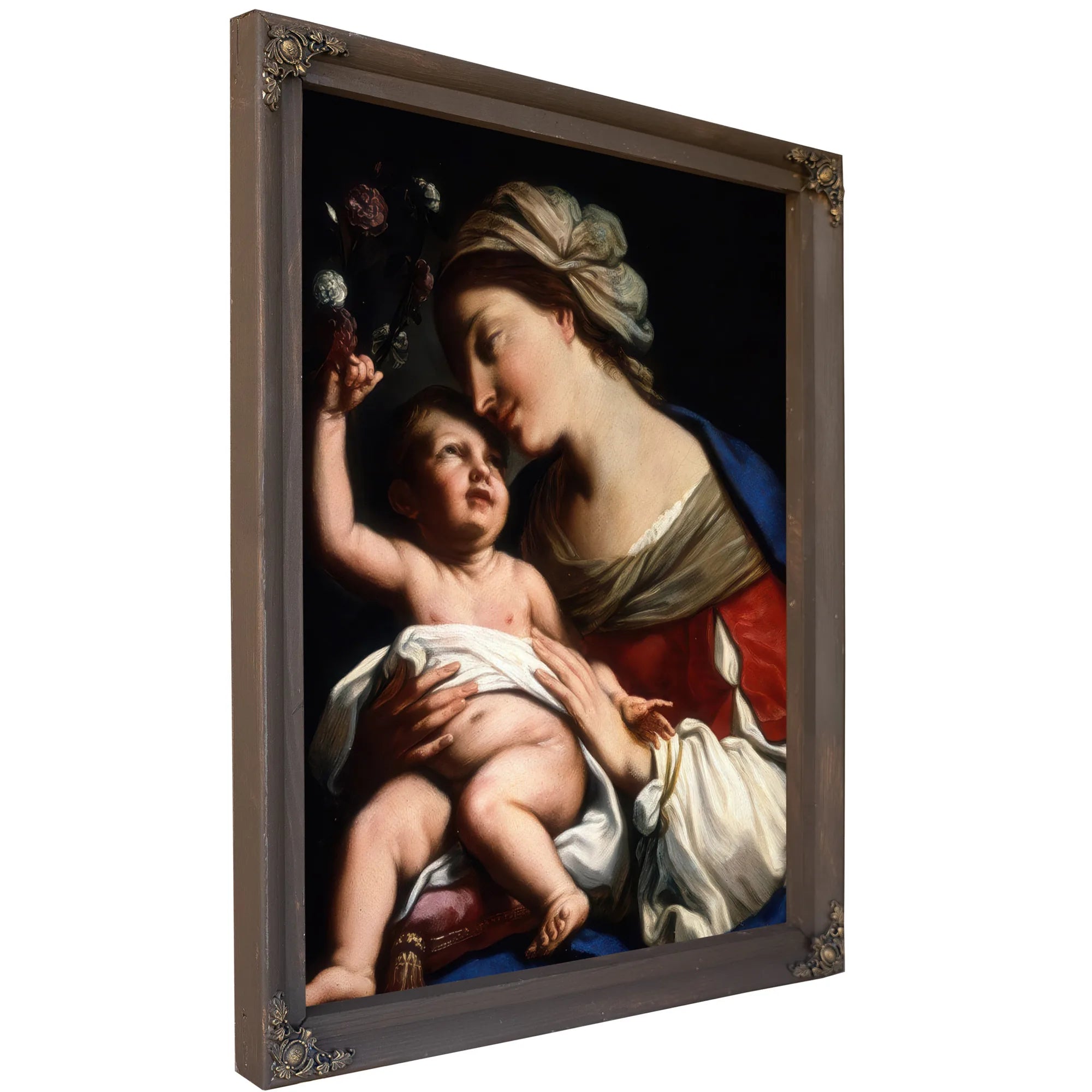 Virgin And Child 1663 By Elisabetta Sirani Fine Art Print