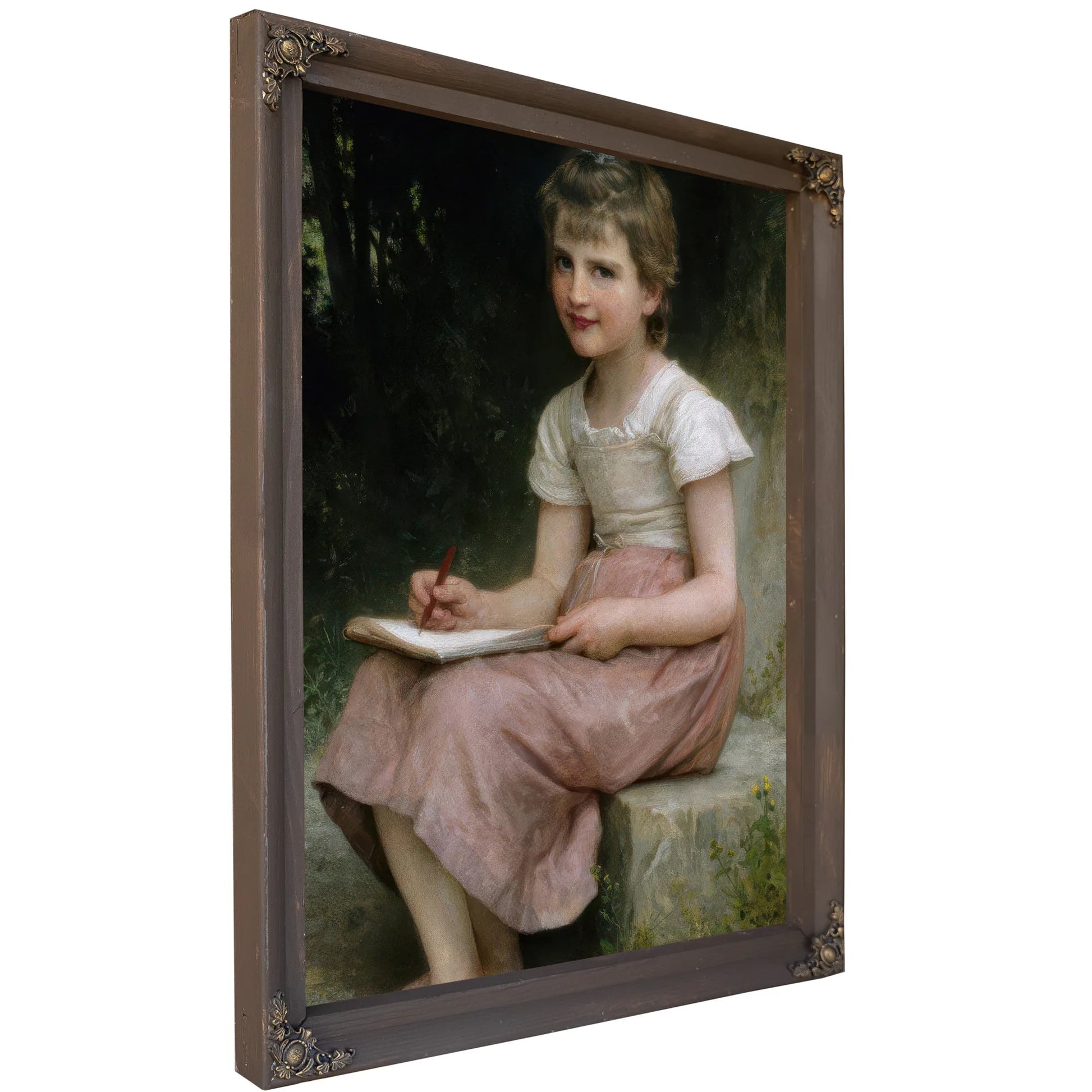 A Calling By William Adolphe Bouguereau Fine Art Print