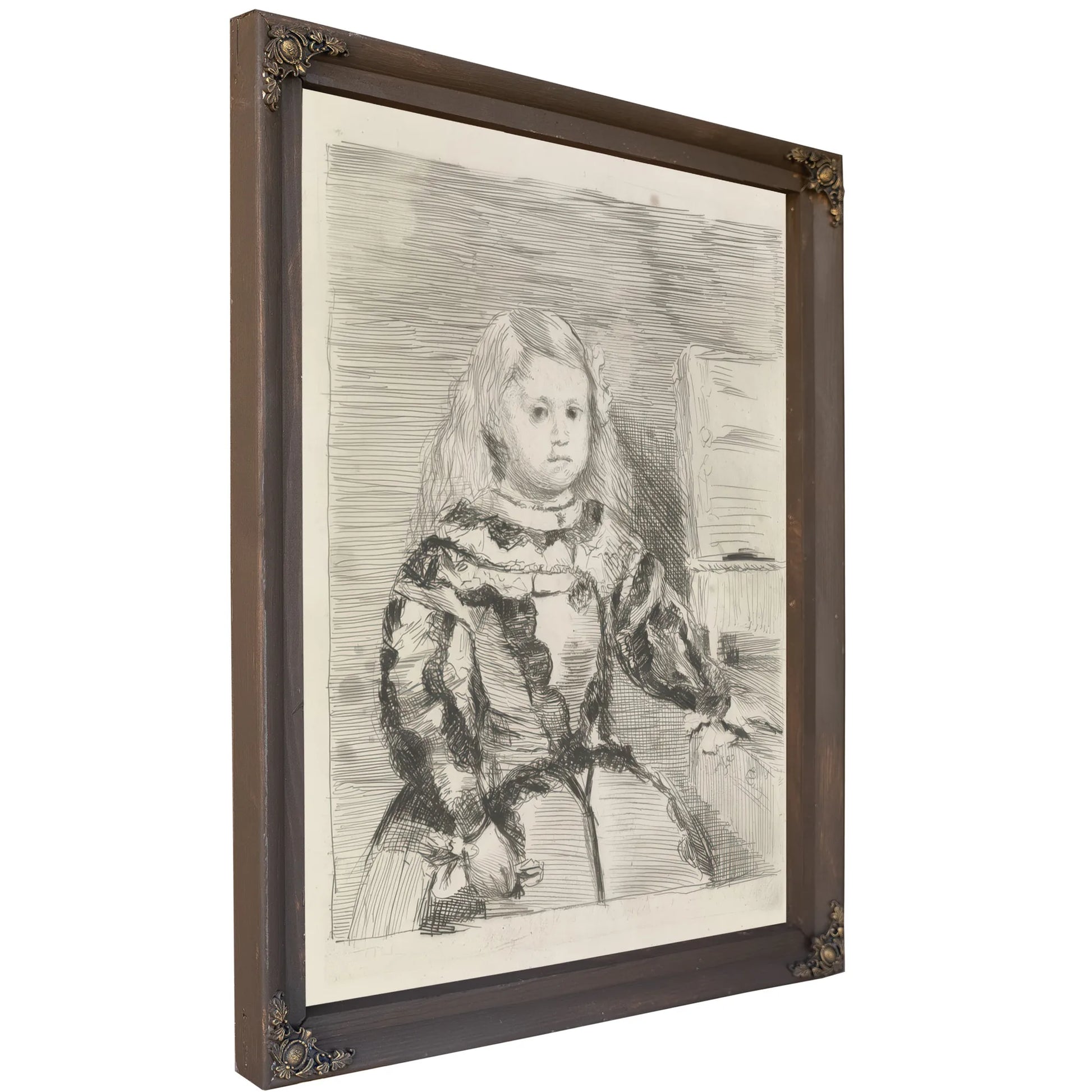 The Infanta Margarita By Edgar Degas Fine Art Print