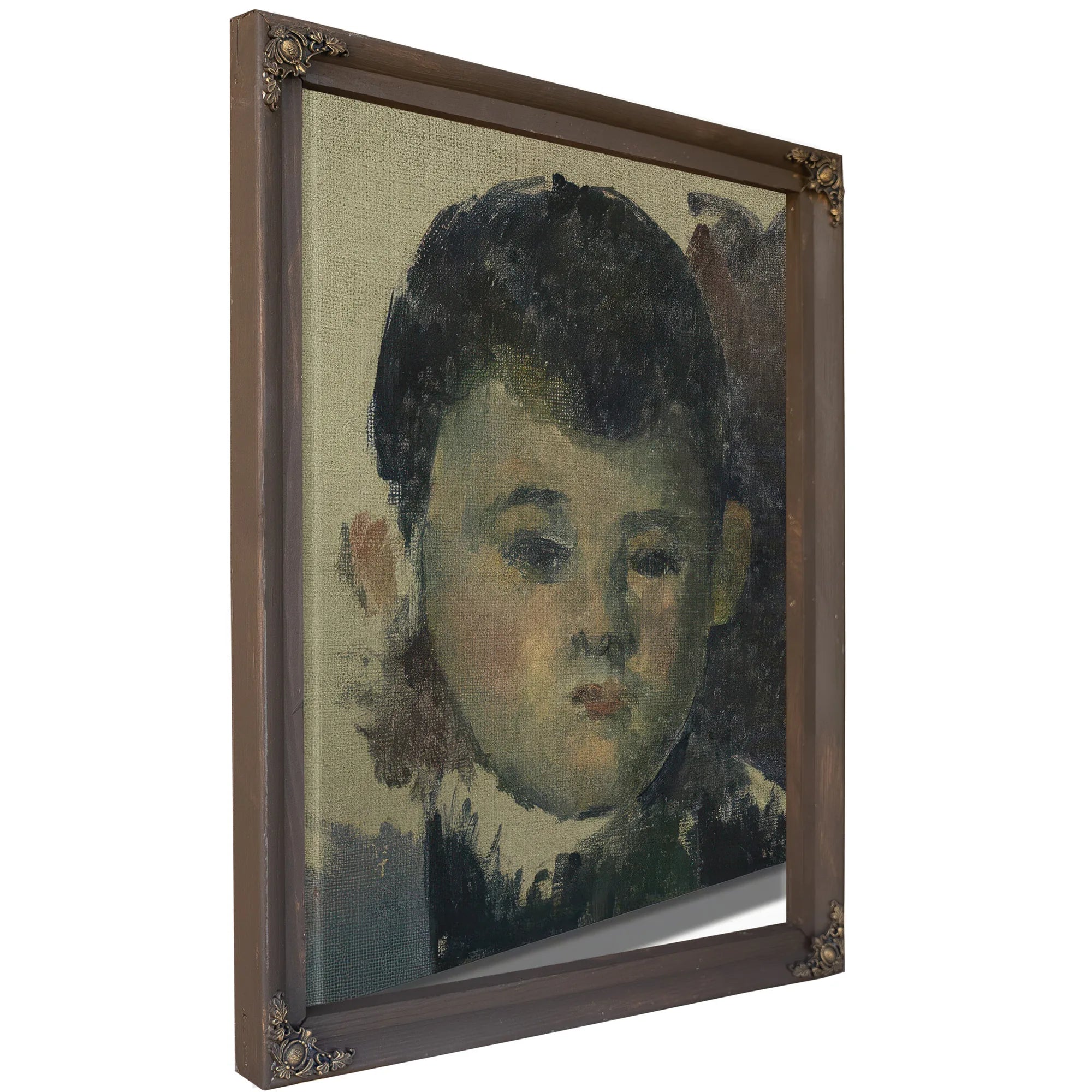 Portrait Of Paul, The Artist's Son (Portrait De Paul, Fils De L'artiste) By Paul Cezanne Fine Art Print