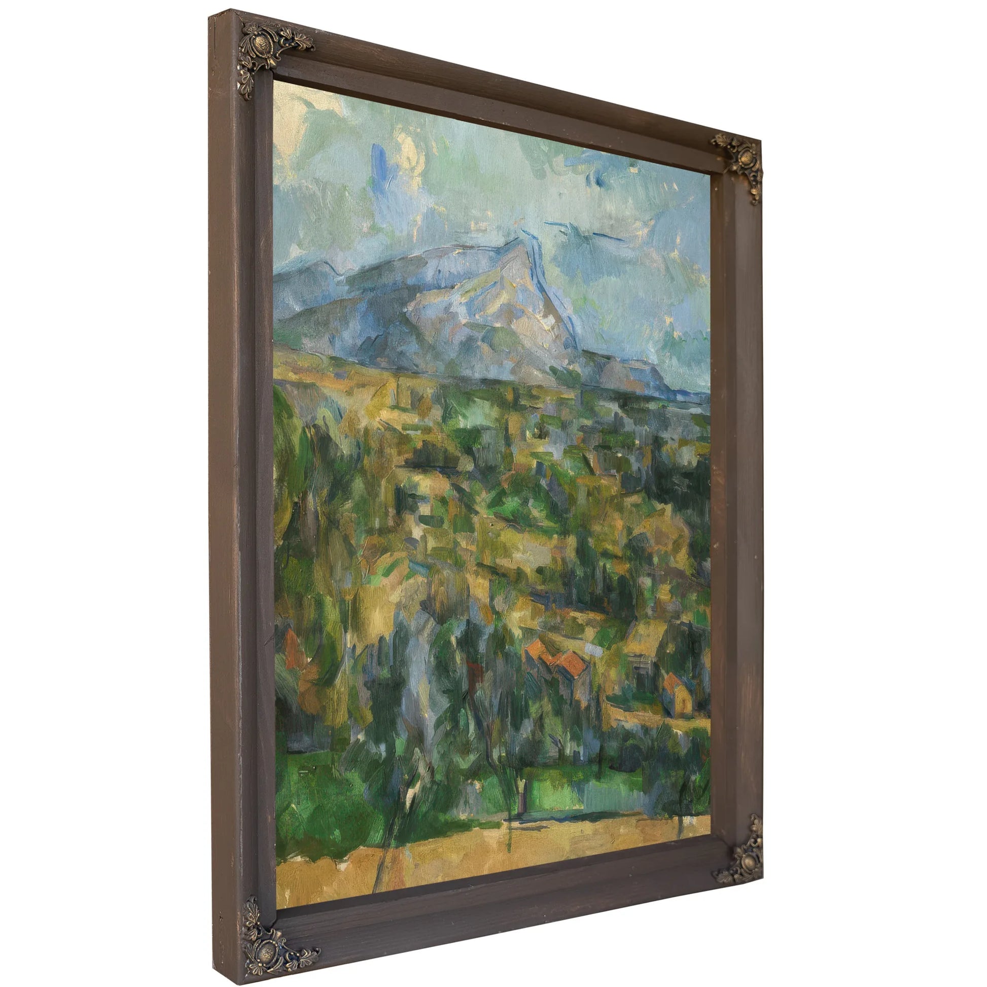 Mont Sainte Victoire (La Montagne Sainte Victoire) By Paul Cezanne Fine Art Print