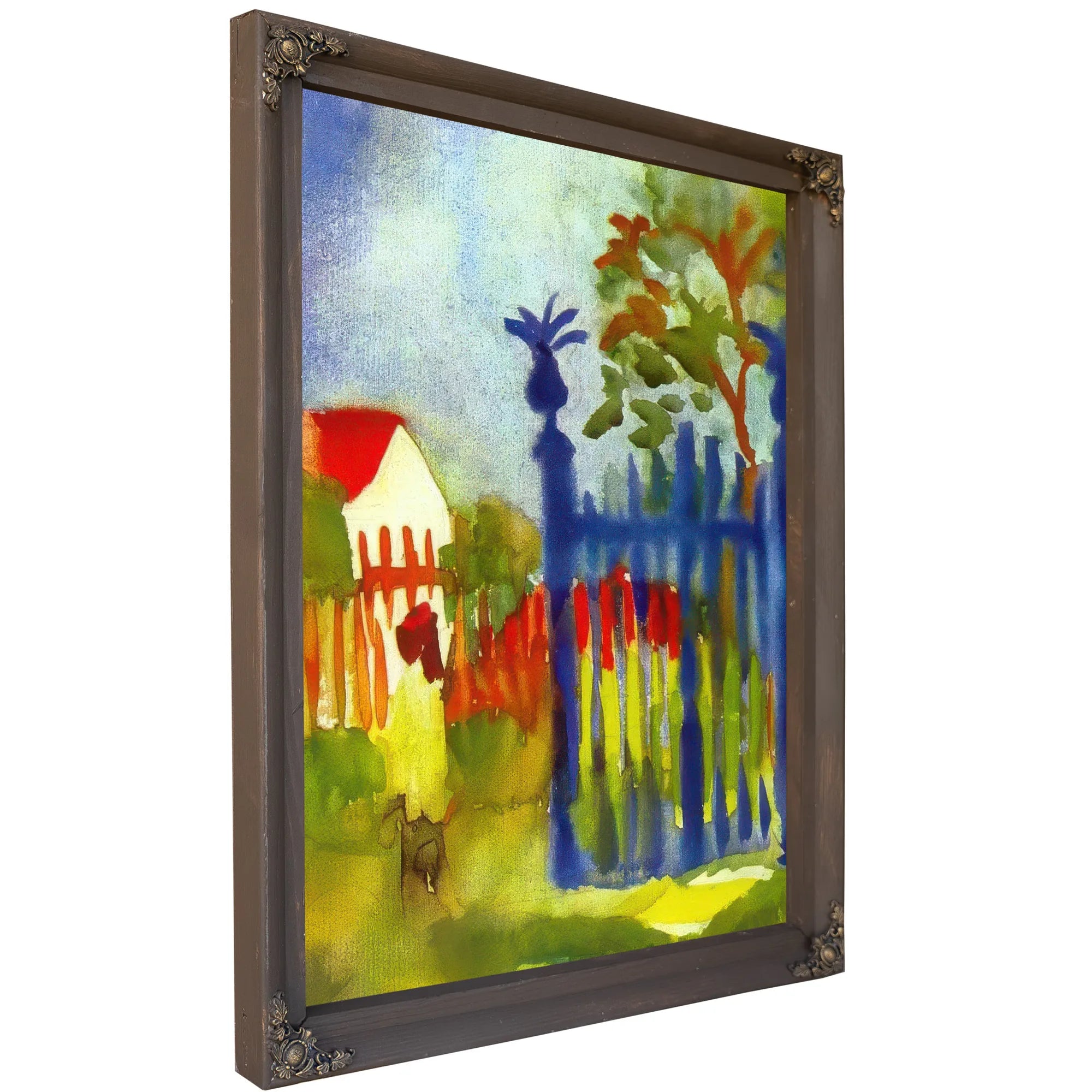 Garden Gate By August Macke Fine Art Print
