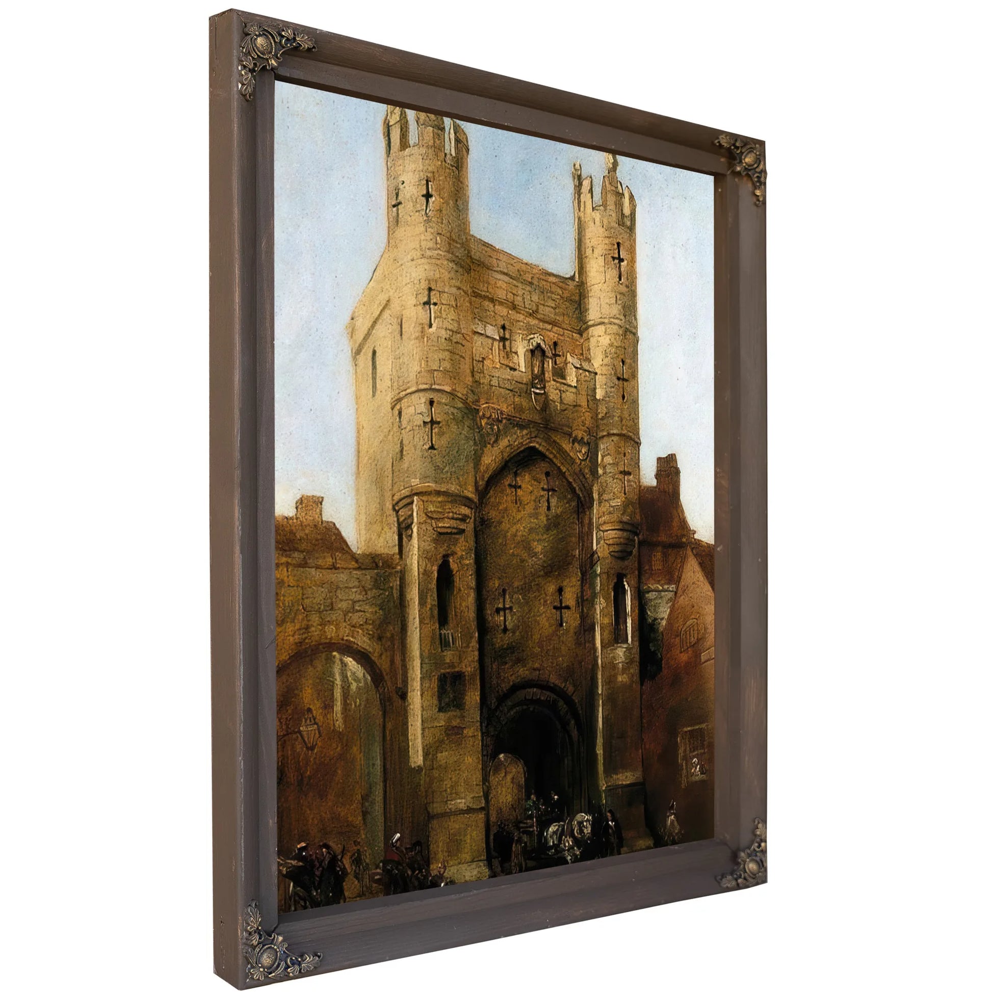 Monk Bar, York By William Etty Fine Art Print