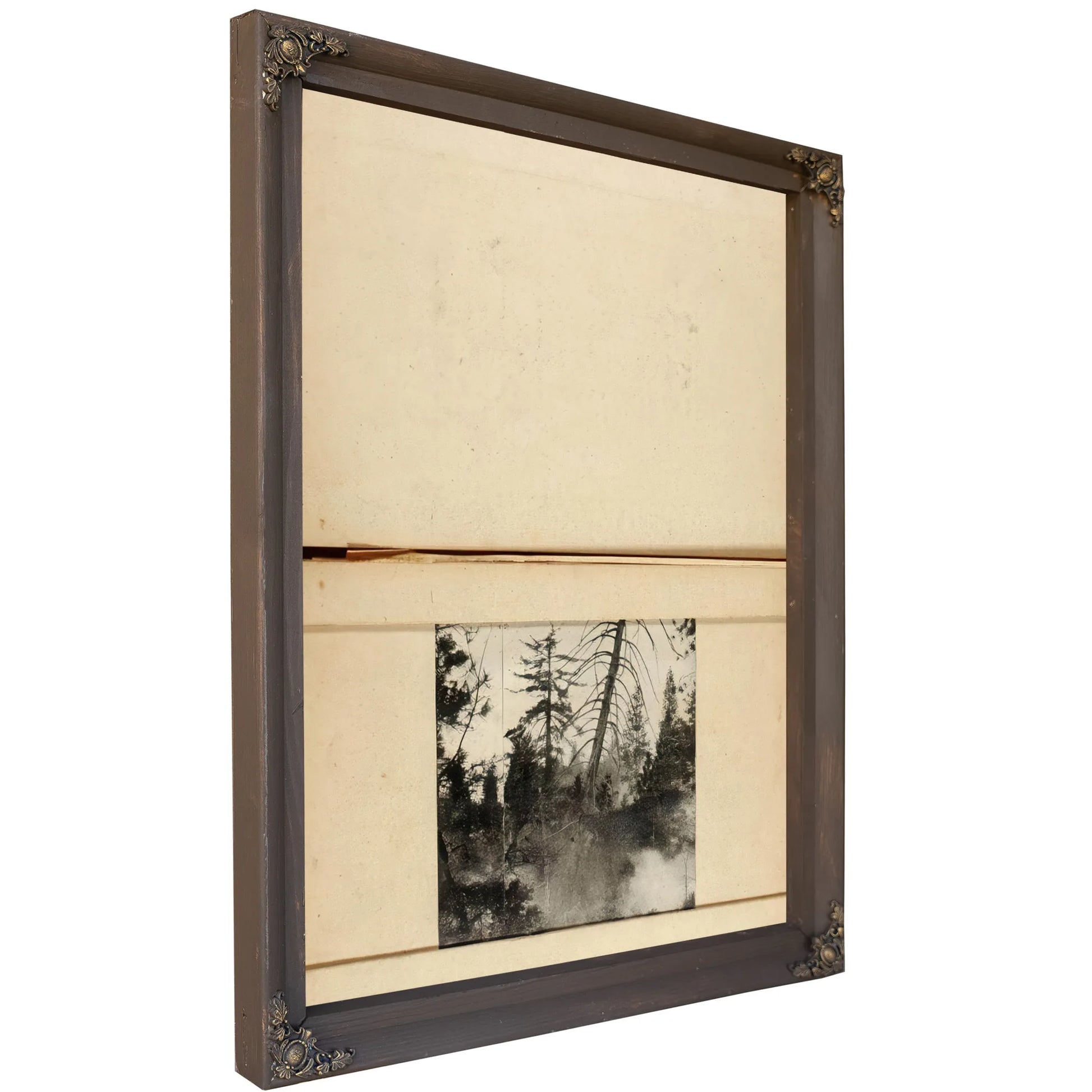 Moving Deer, Study Folder For Book Concealing Coloration In The Animal Kingdom By Abbott Handerson Thayer Fine Art Print