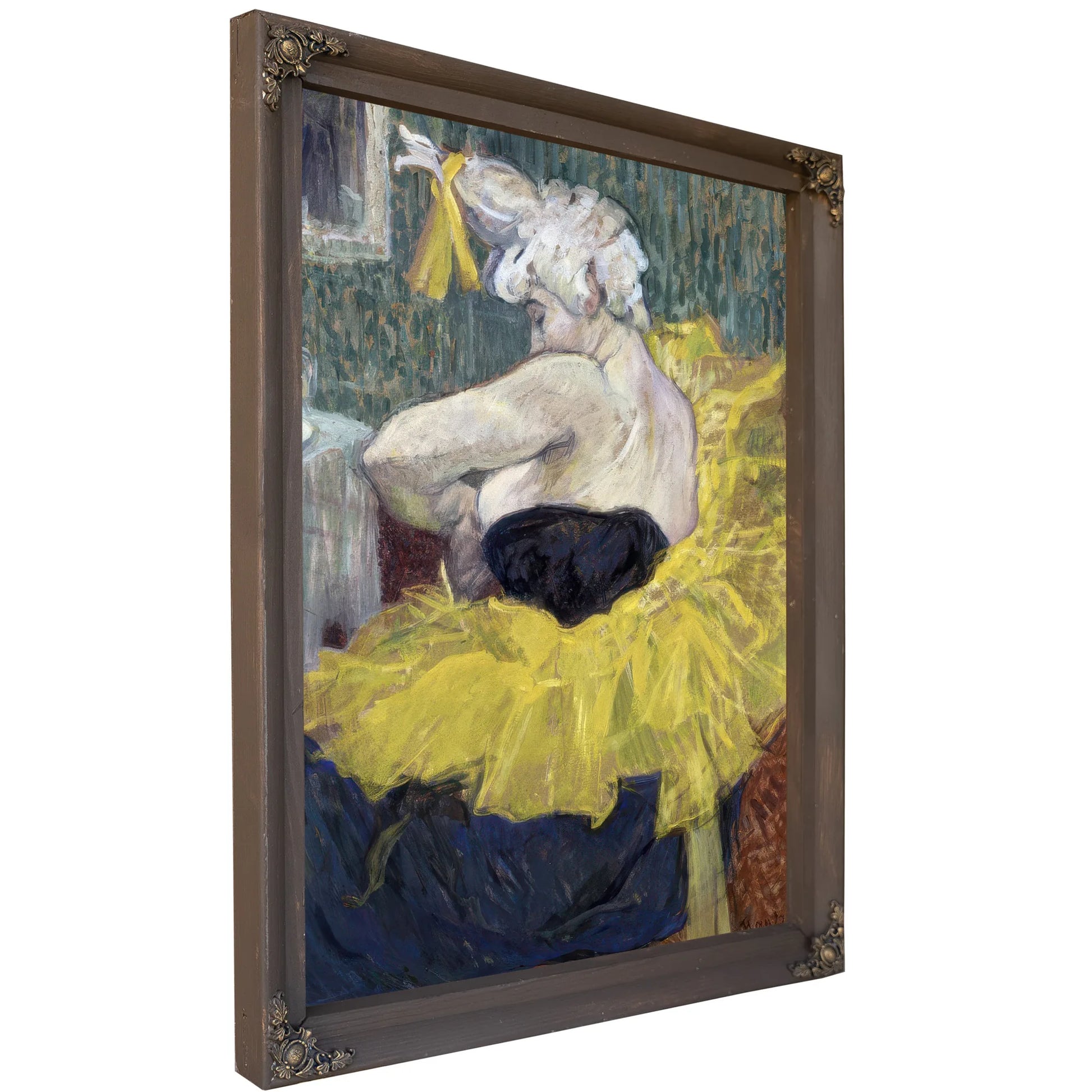 The Clown Cha U Kao By Henri Marie Raymond De Toulouse Lautrec Monfa Fine Art Print