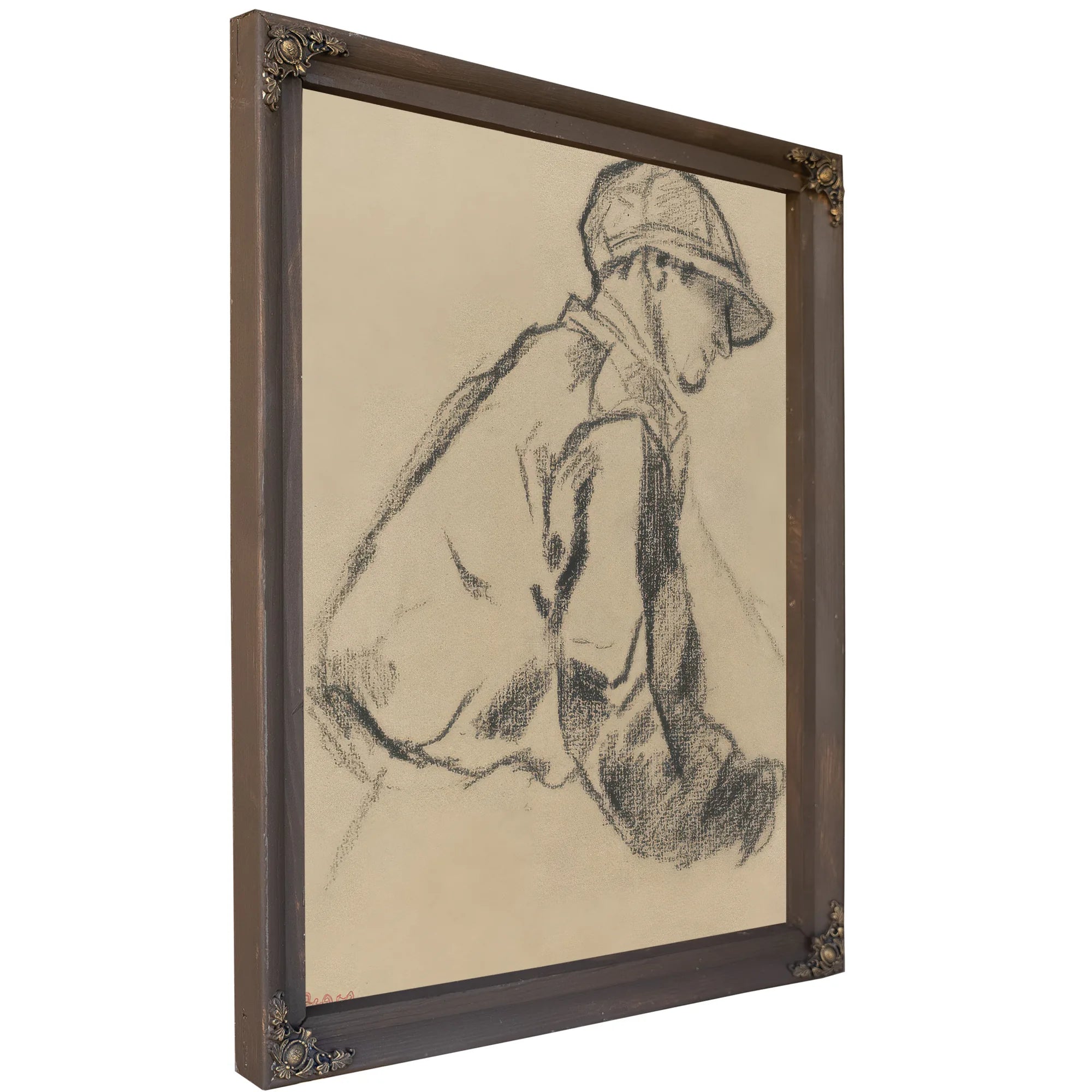 Study Of A Jockey By Edgar Degas Fine Art Print