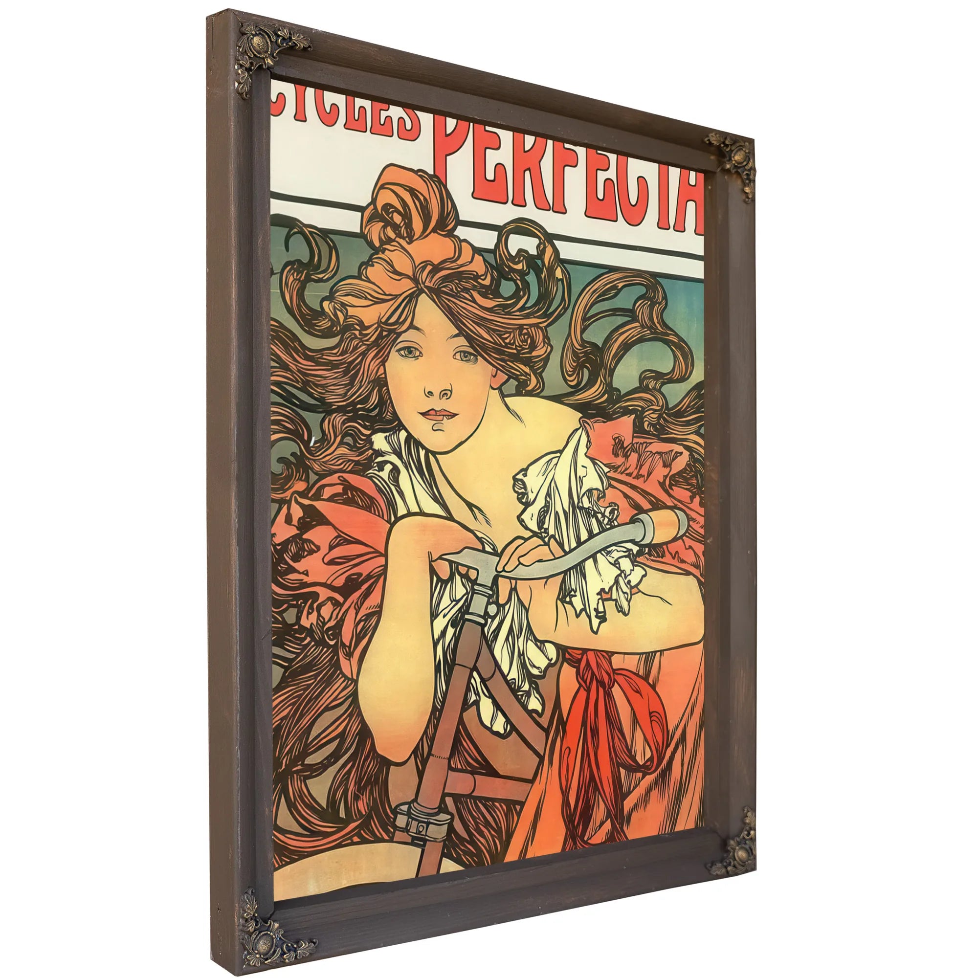 Cycles Perfecta By Alphonse Mucha Fine Art Print