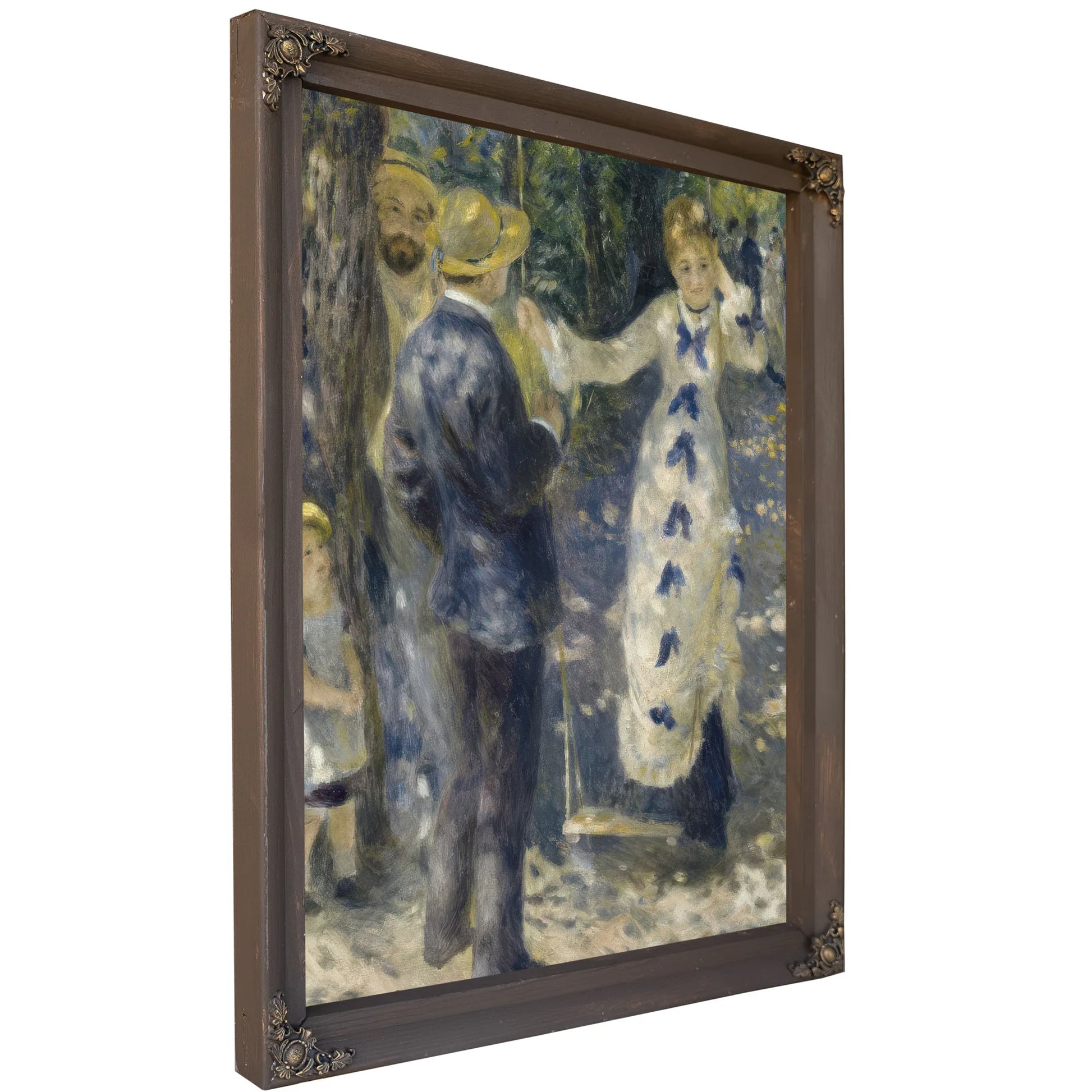 The Swing By Pierre Auguste Renoir Fine Art Print