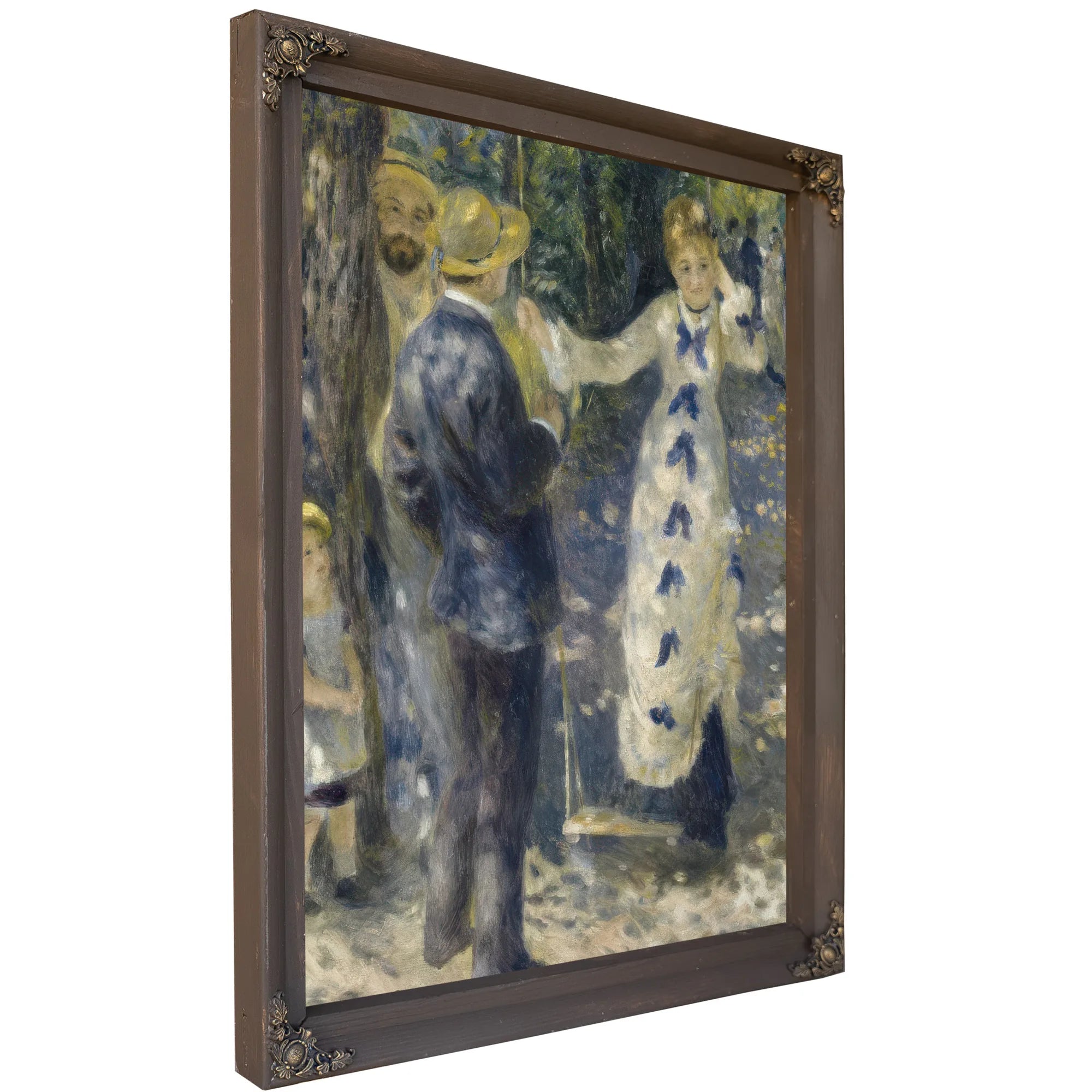 The Swing By Pierre Auguste Renoir Fine Art Print