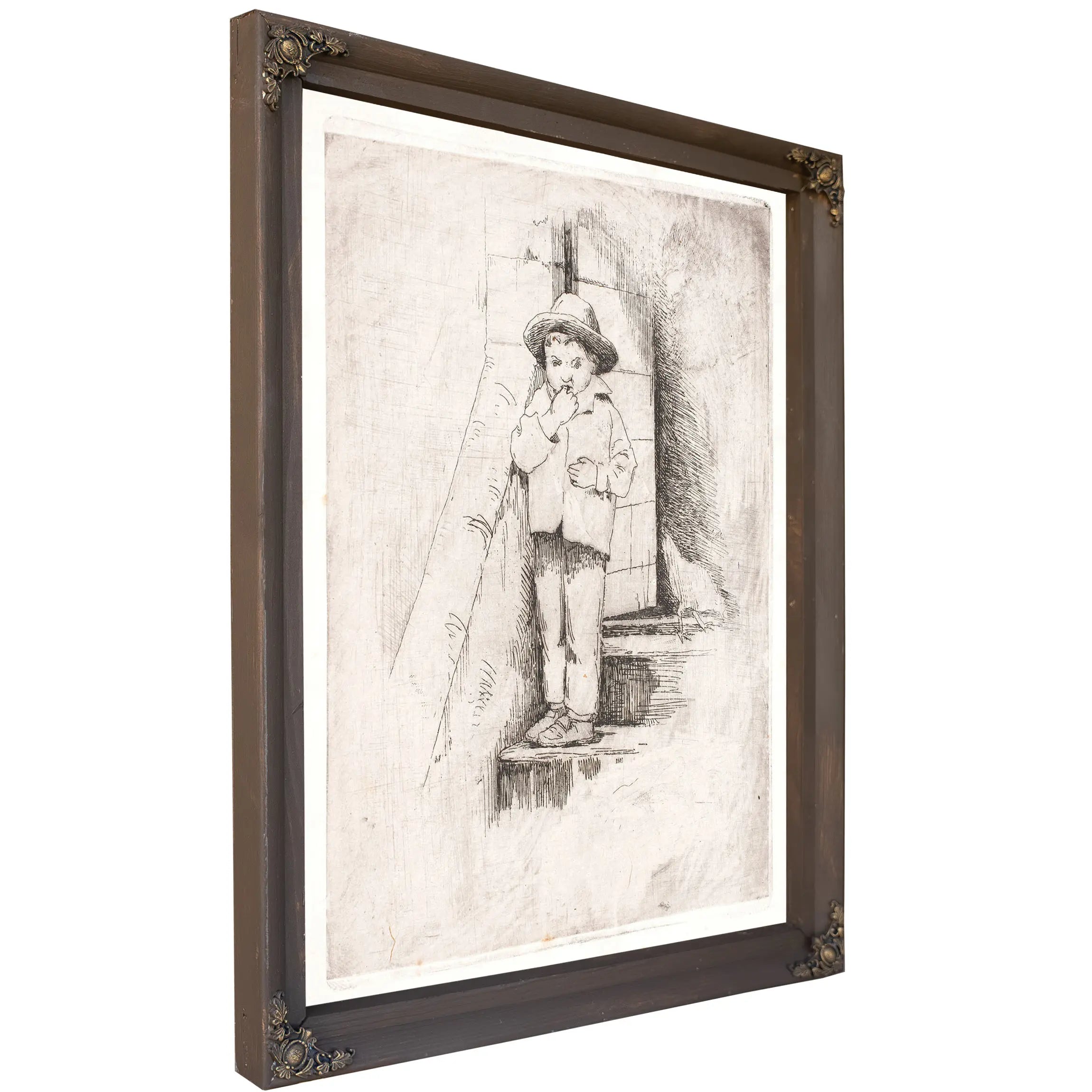 The Boy On The Stairs by Carl Bloch