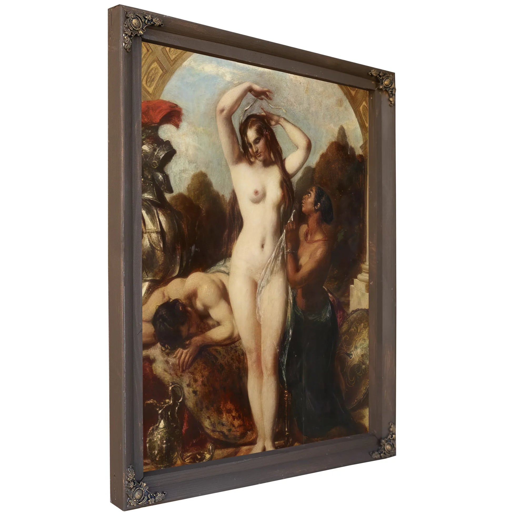 Mars, Venus And An Attendant By William Etty Fine Art Print