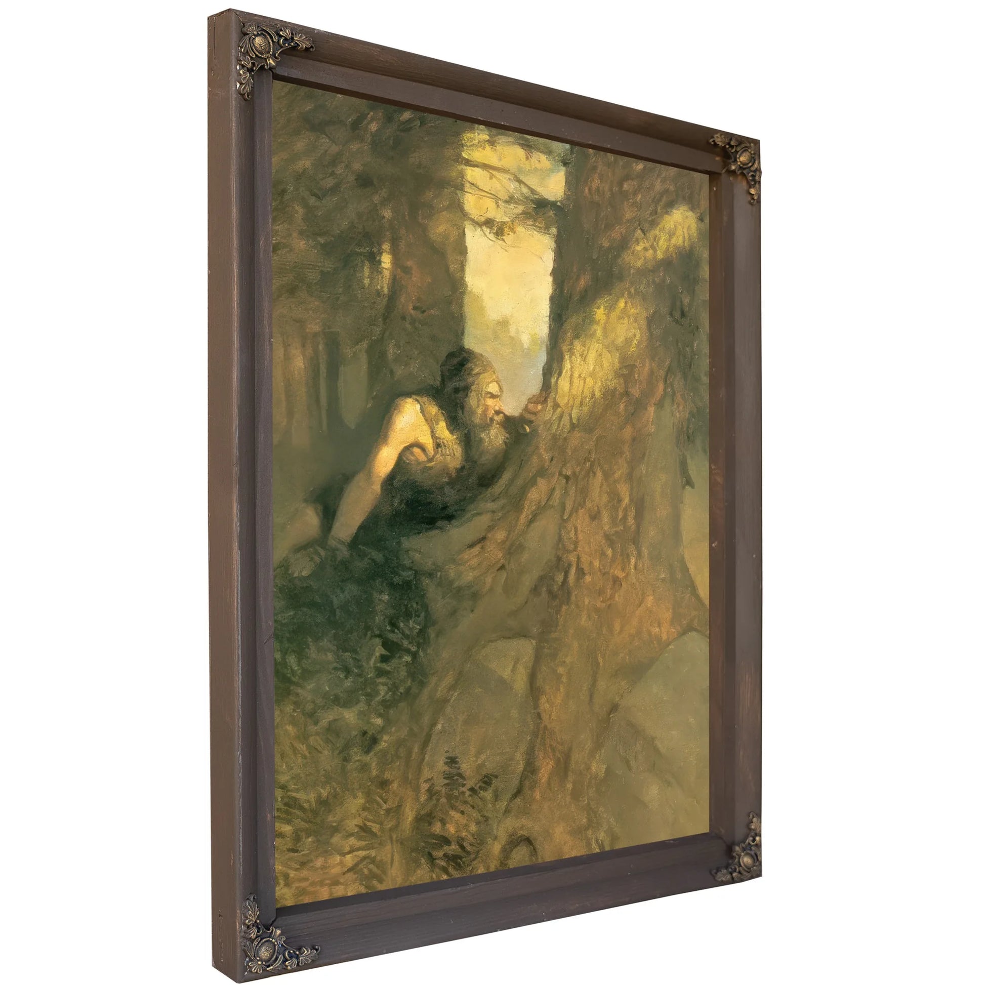 Ben Gunn By NC Wyeth Fine Art Print