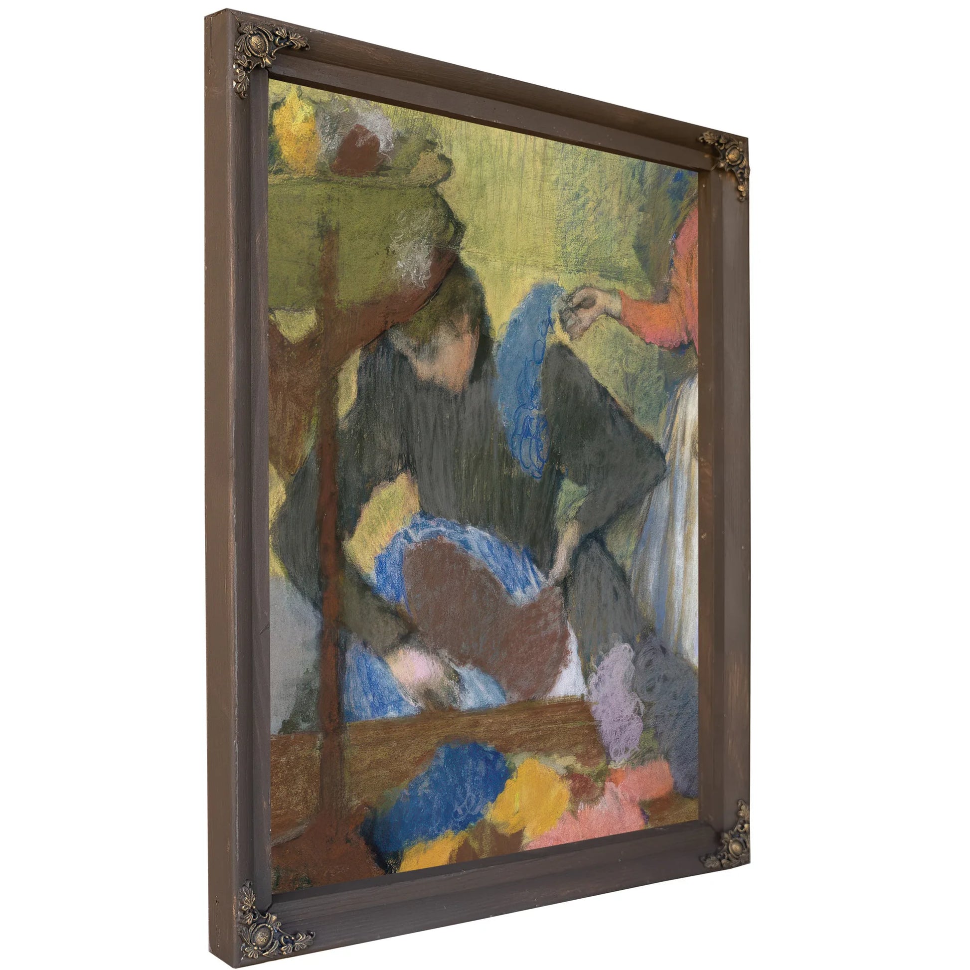 At The Milliner's By Edgar Degas Fine Art Print