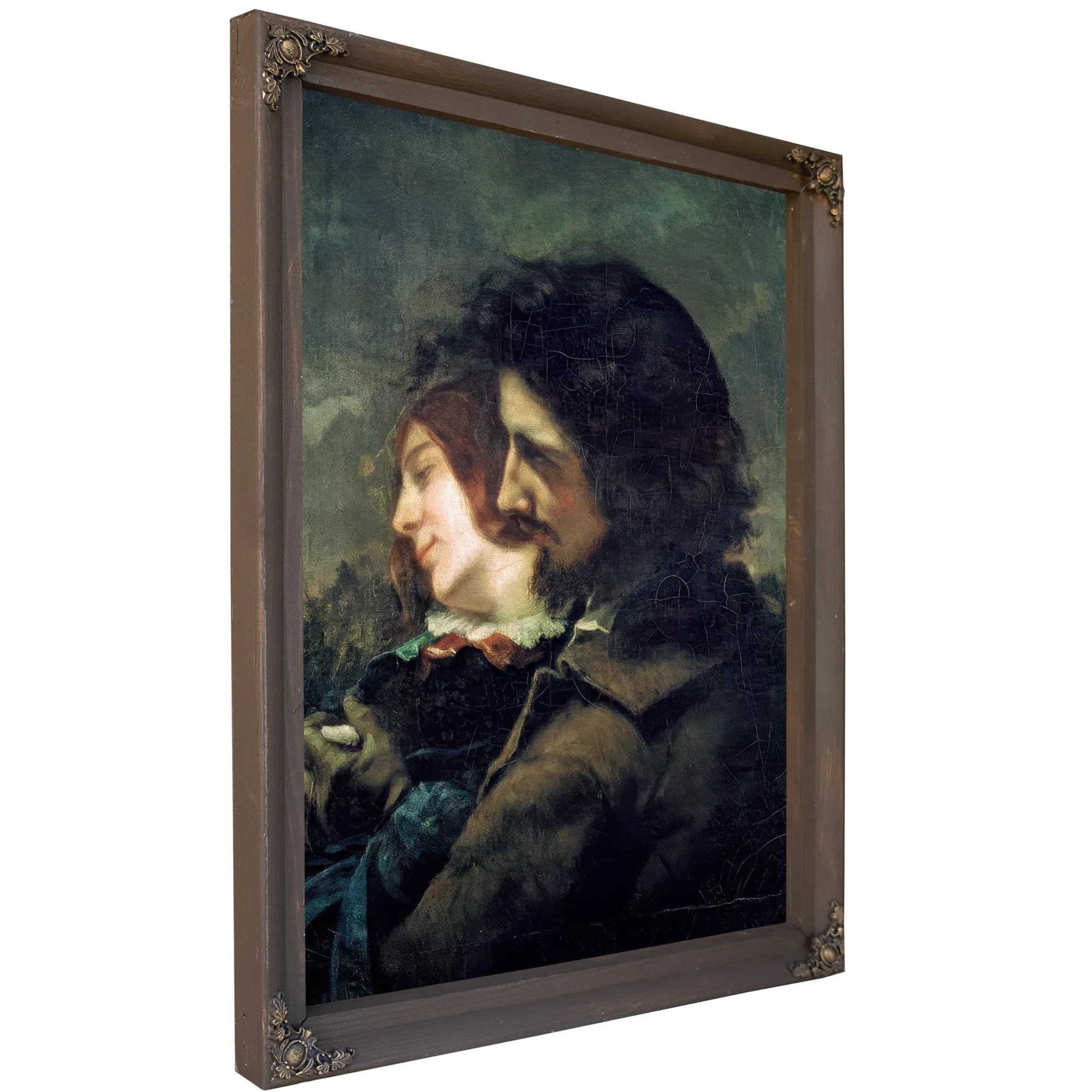 The Happy Lovers By Jean Desire Gustave Courbet Fine Art Print