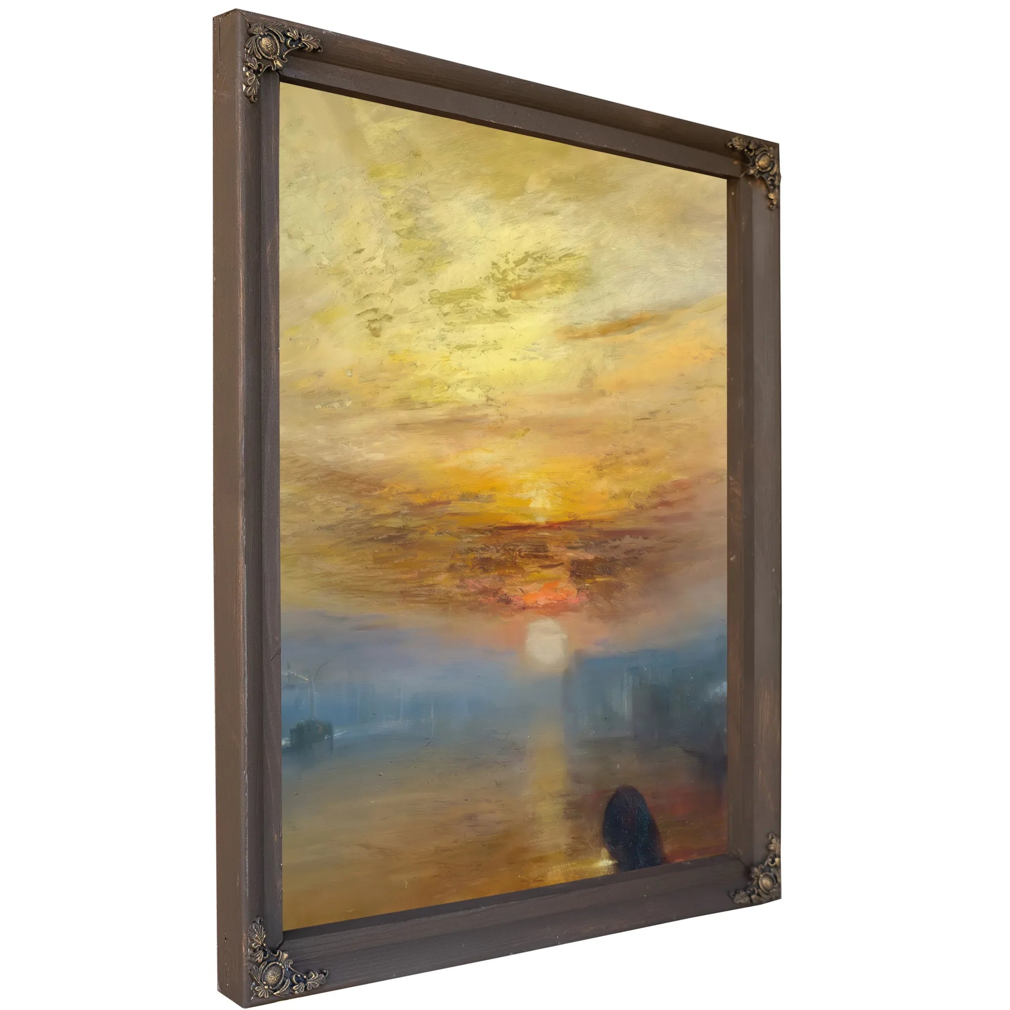 Detail From The Fighting Temeraire By Jwm Turner Fine Art Print