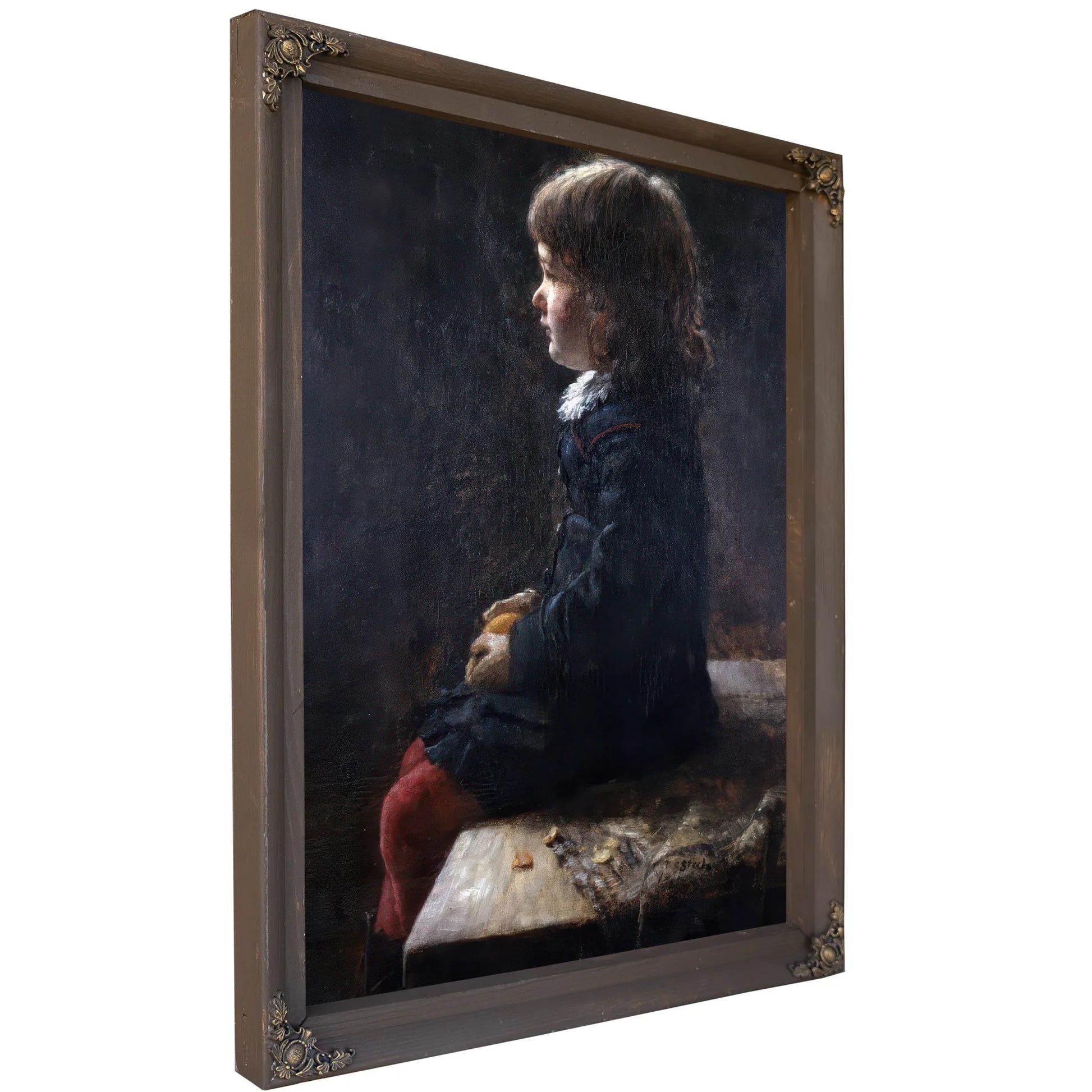 Shirley Steele (1878 1952) By Theodore Clement Steele Fine Art Print