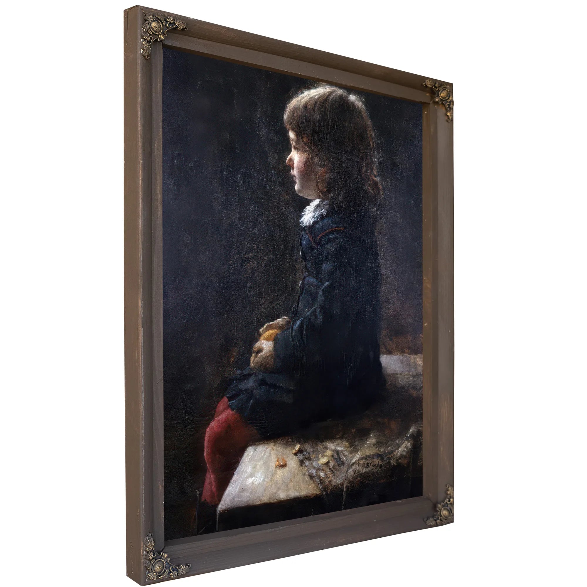 Shirley Steele (1878 1952) By Theodore Clement Steele Fine Art Print
