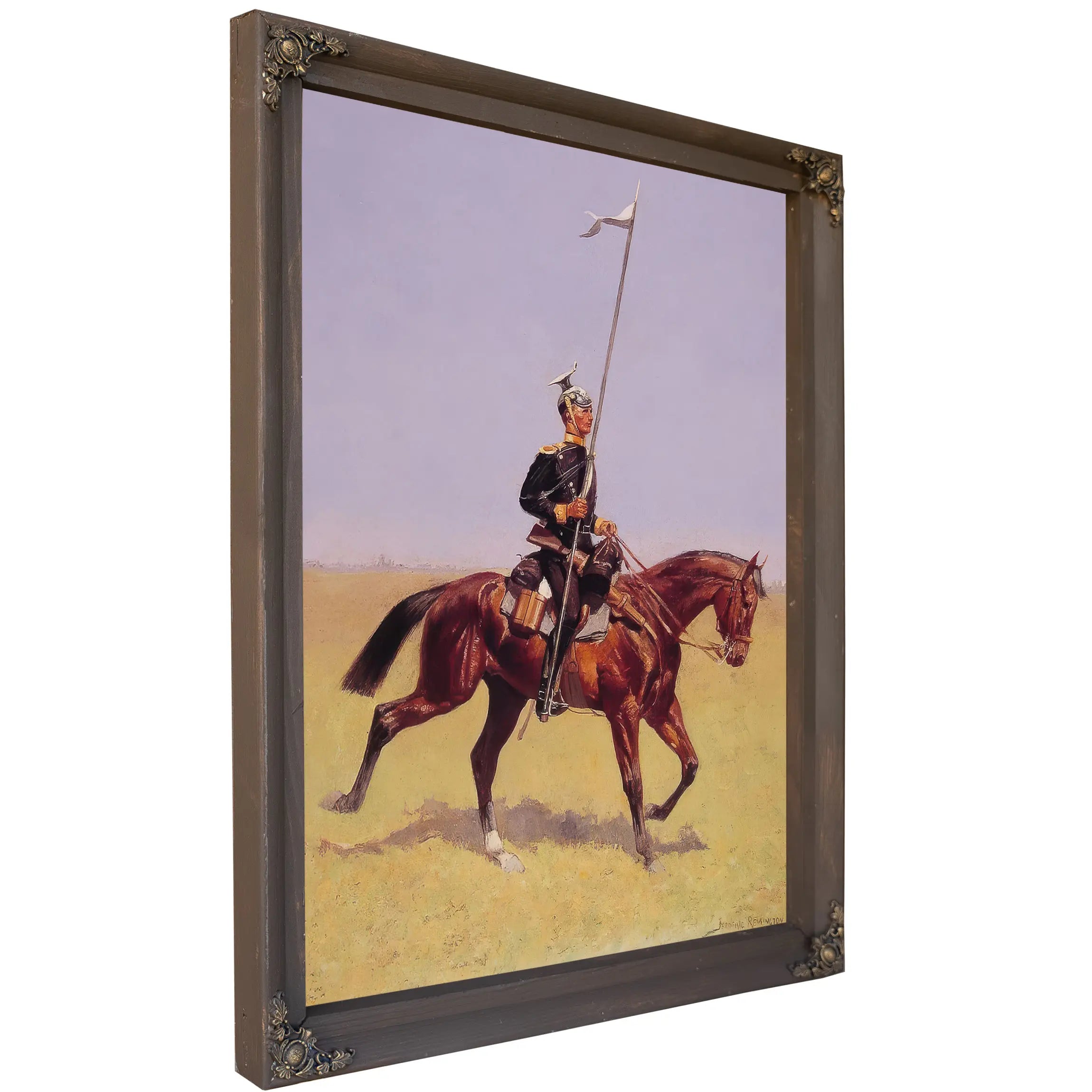 Remington Uhlan  by Frederic Remington