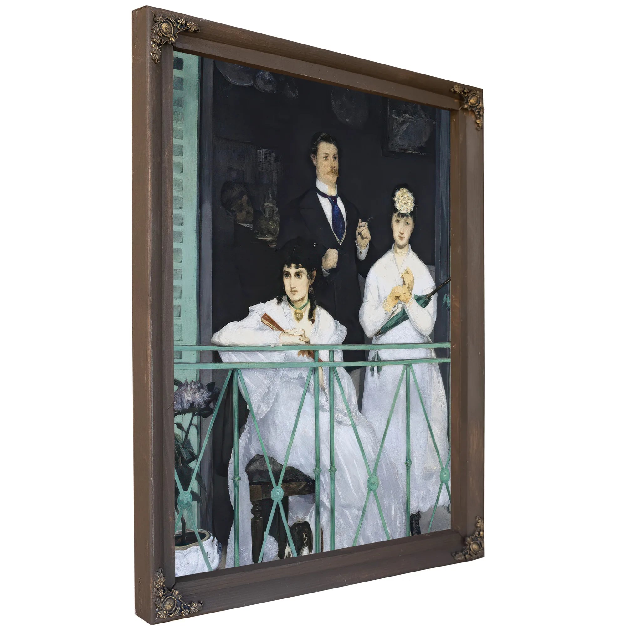 The Balcony By Edouard Manet Fine Art Print