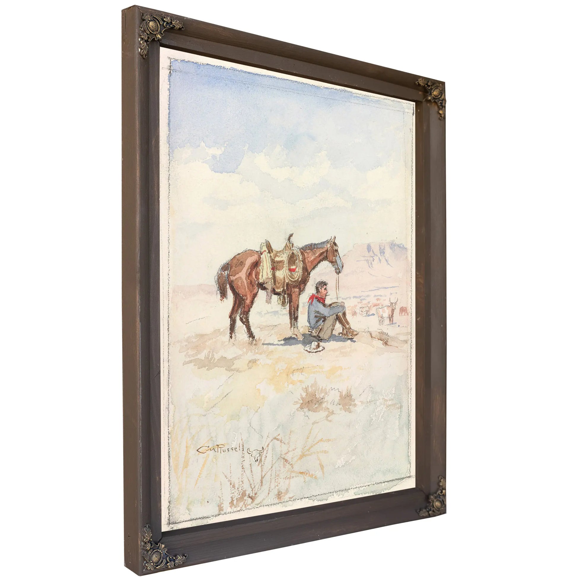 Just A Little Sunshine by Charles Marion Russell