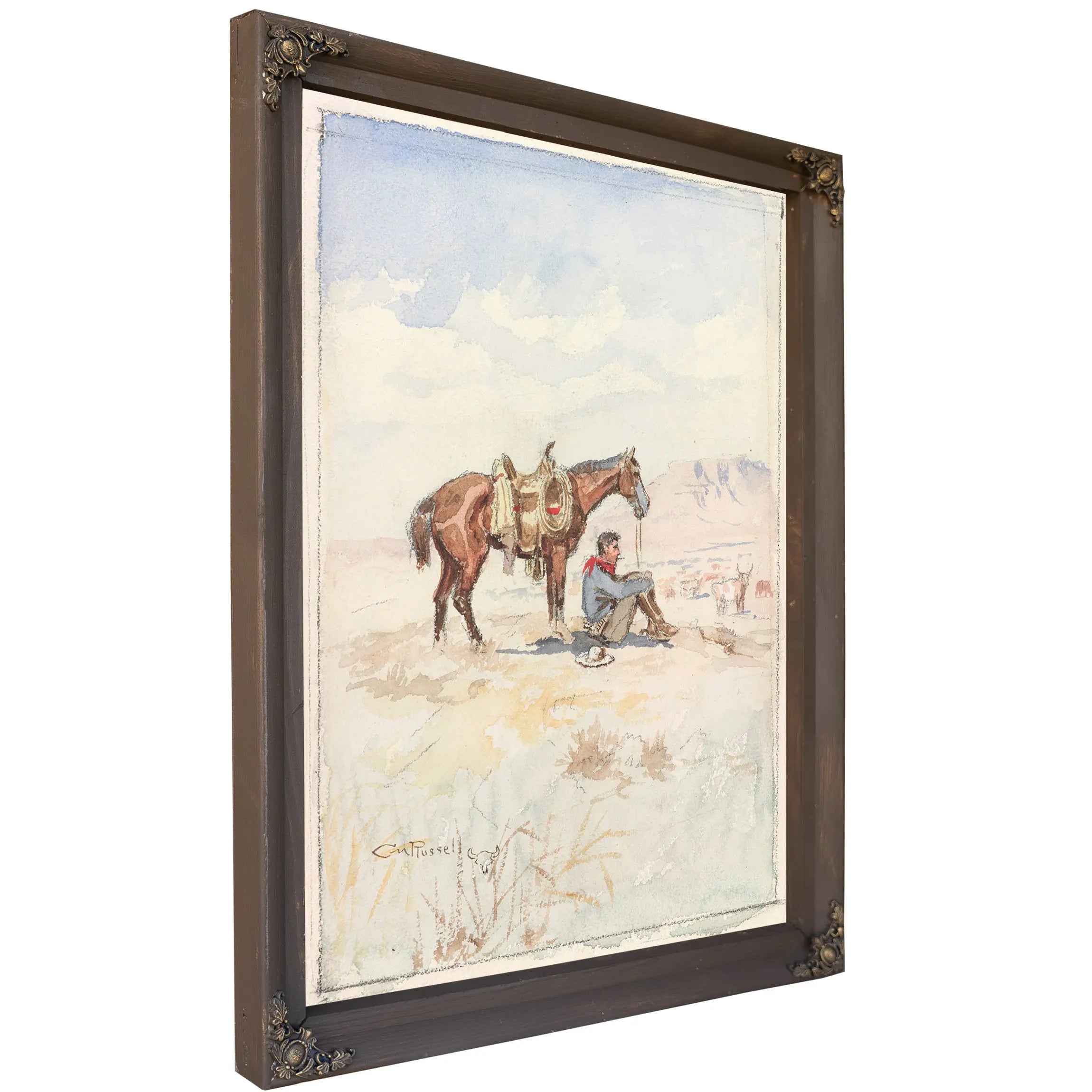 Just A Little Sunshine by Charles Marion Russell