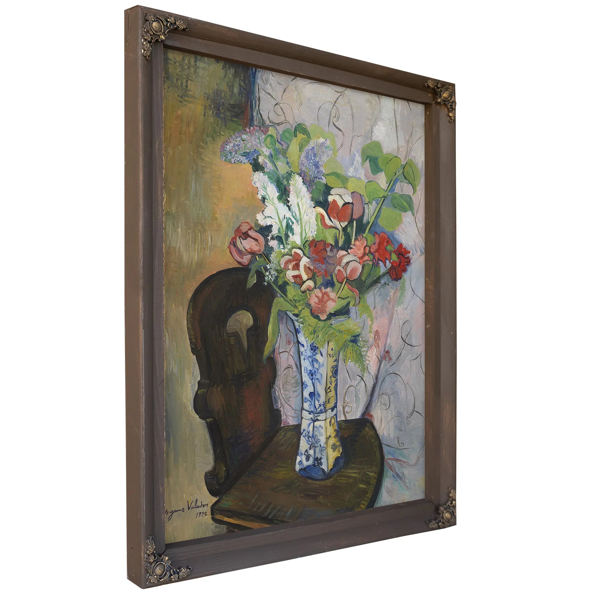 Forarsblomster I En Vase 1928 by Suzanne Valadon
