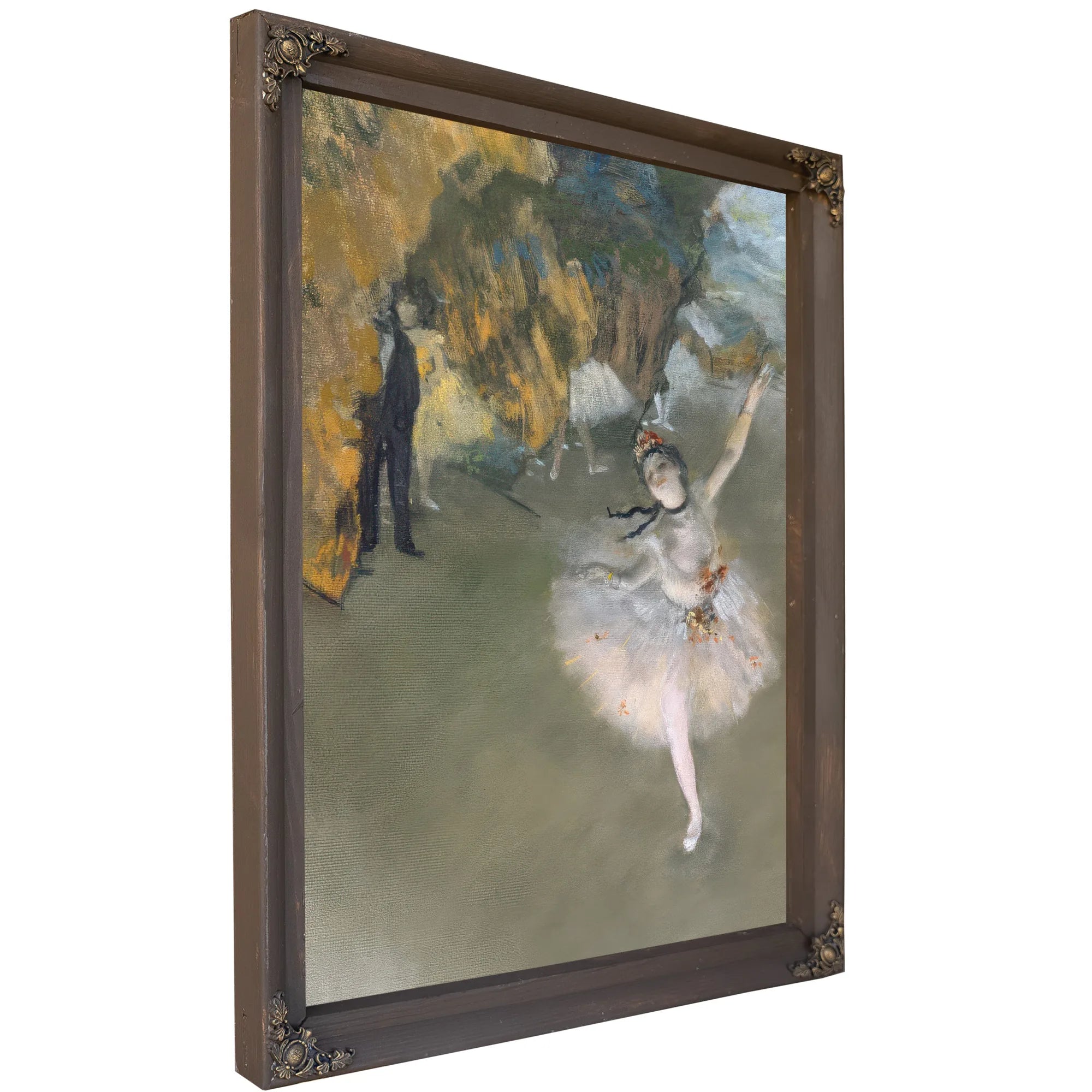 The Star, Or Dancer On The Stage By Edgar Degas Fine Art Print