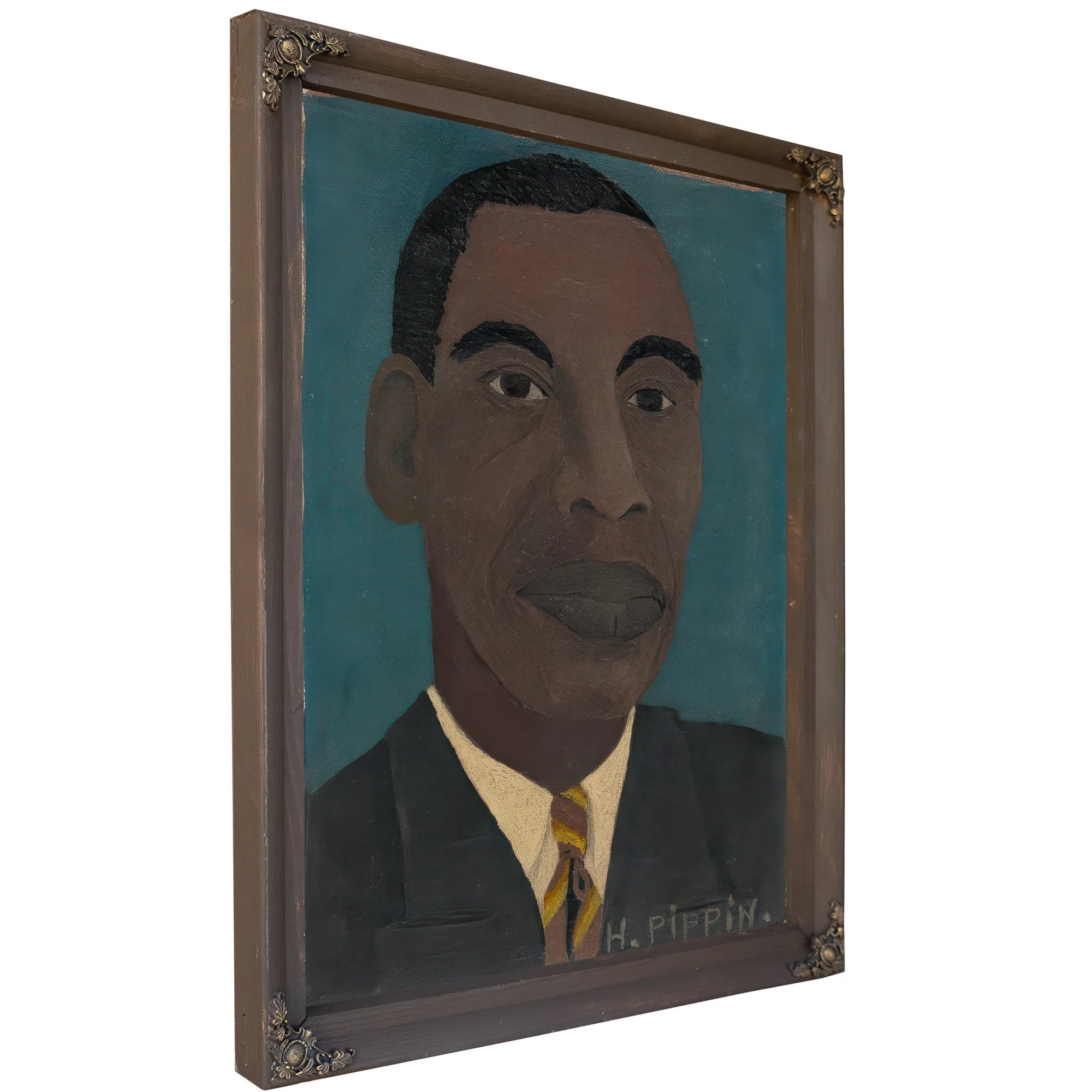 Self Portrait Ii by Horace Pippin Fine Art Print