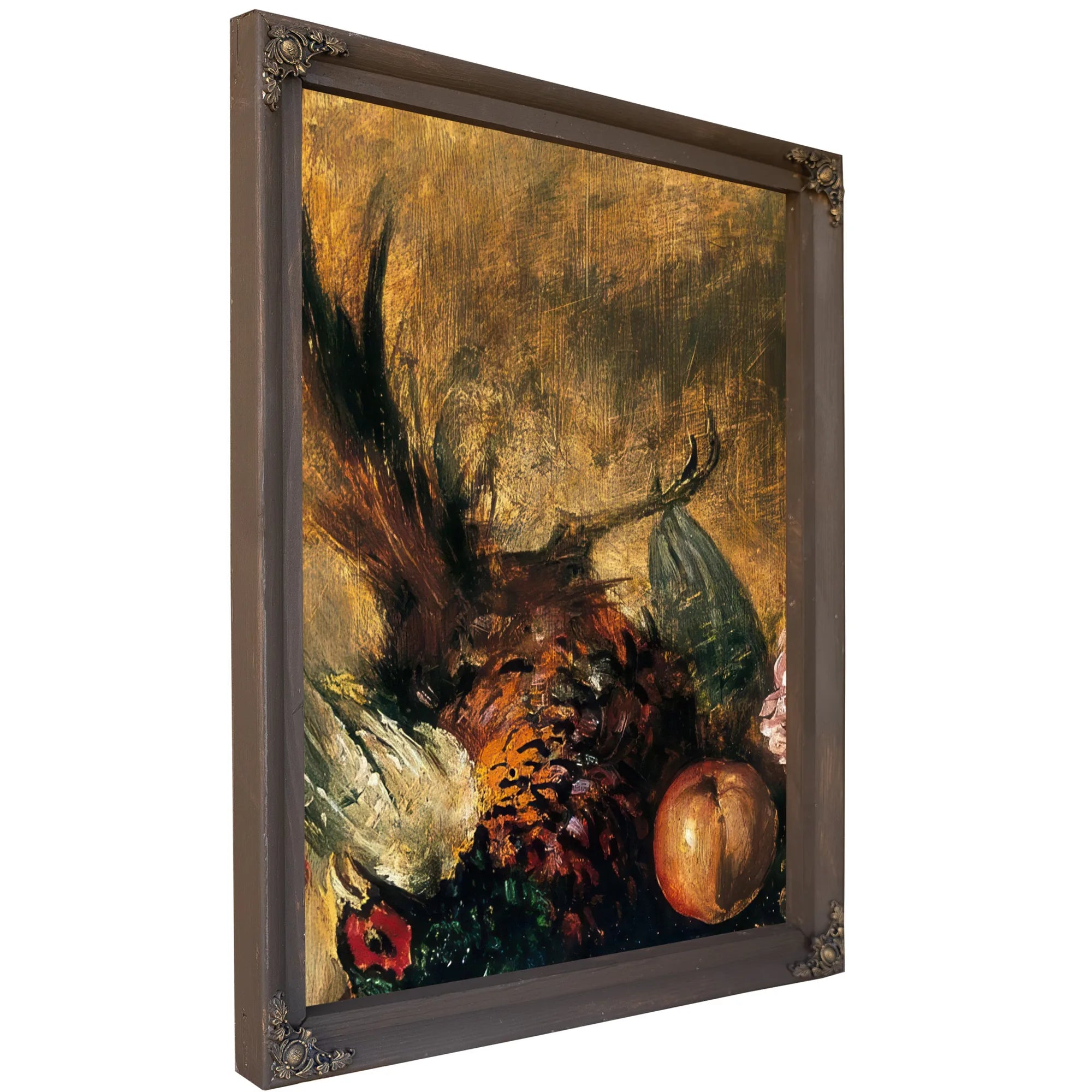 Dead Pheasant And Fruit By William Etty Fine Art Print