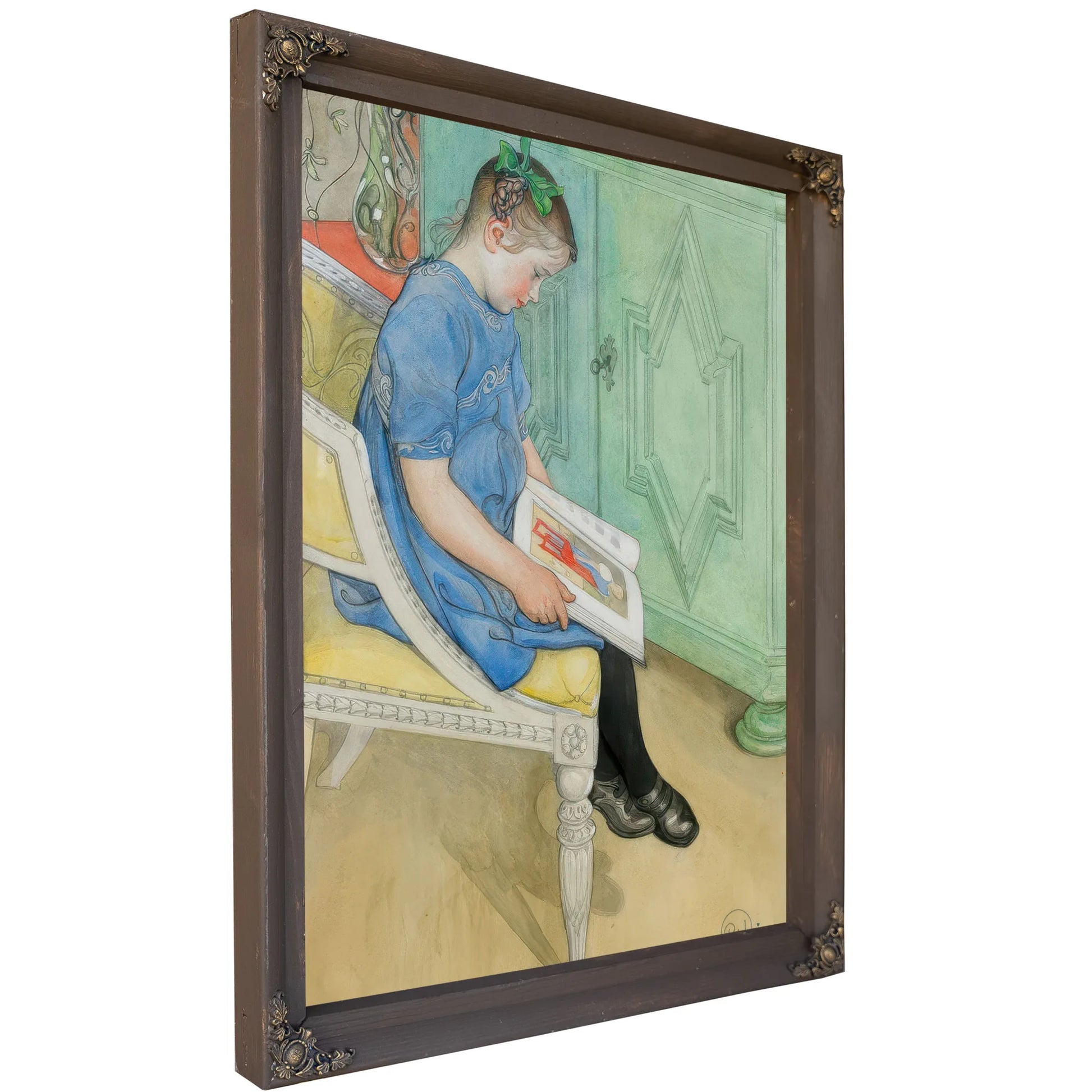 Canna Johanna By Carl Larsson Fine Art Print