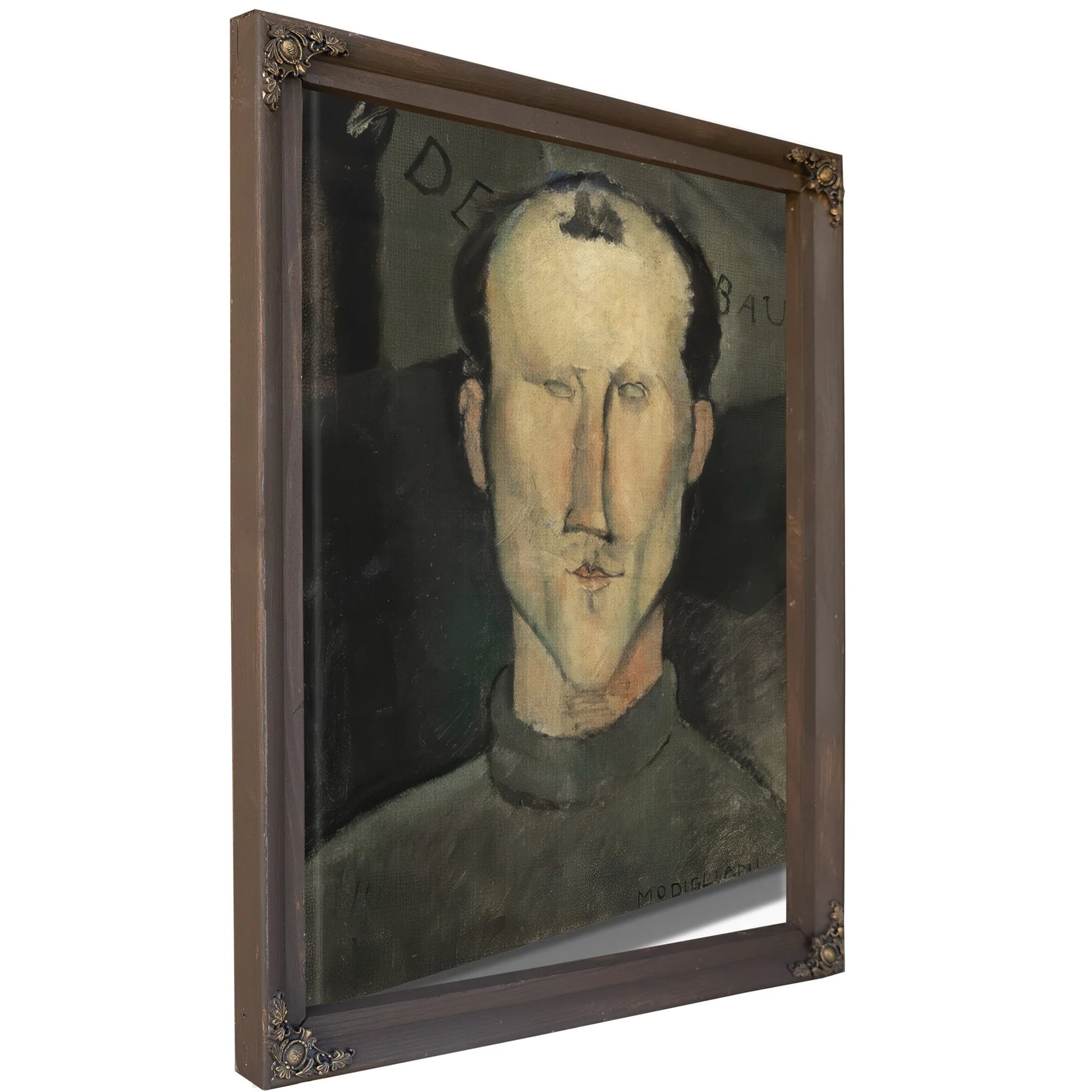 Leon Indenbaum By Amedeo Modigliani Fine Art Print