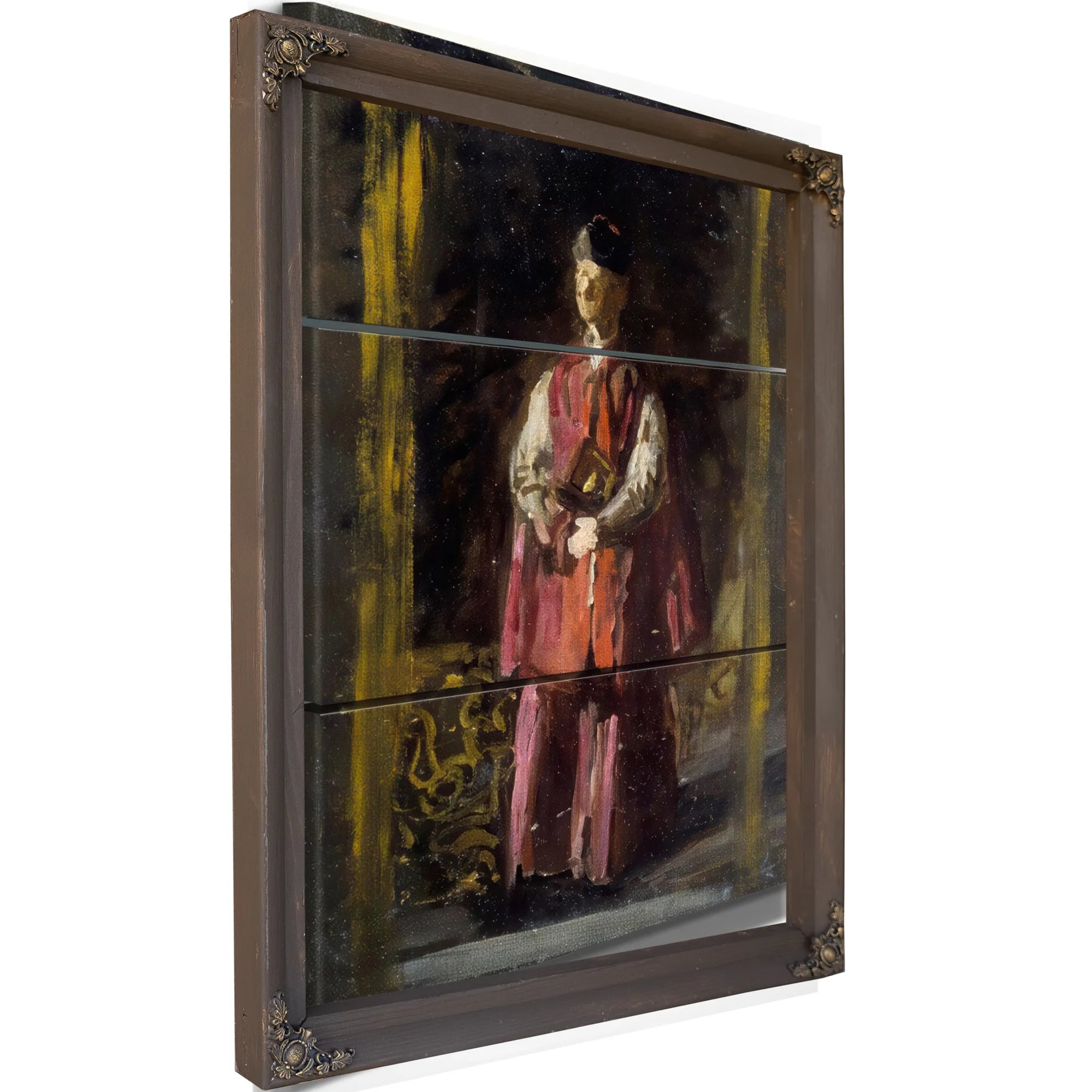 Sketch For Portrait Of Monsignor James P. Turner By Thomas Eakins Fine Art Print