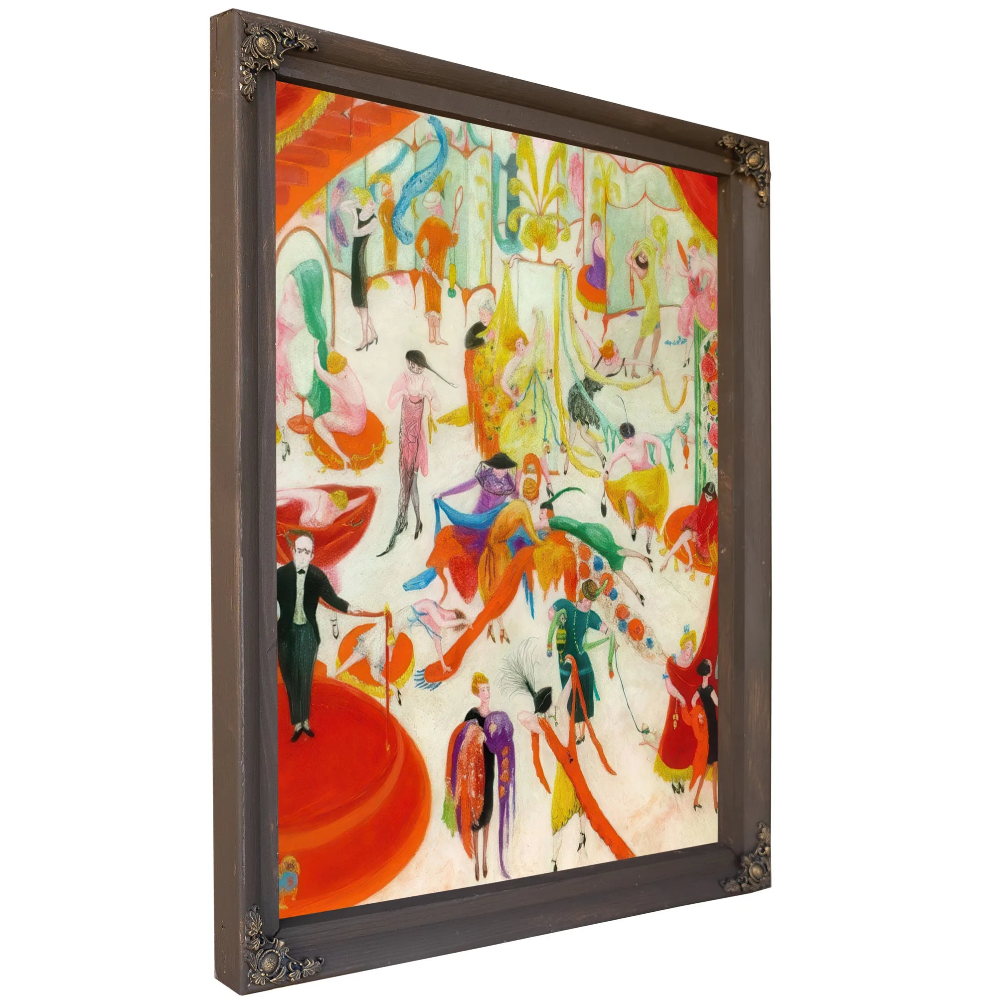 Spring Sale At Bendels By Florine Stettheimer Fine Art Print