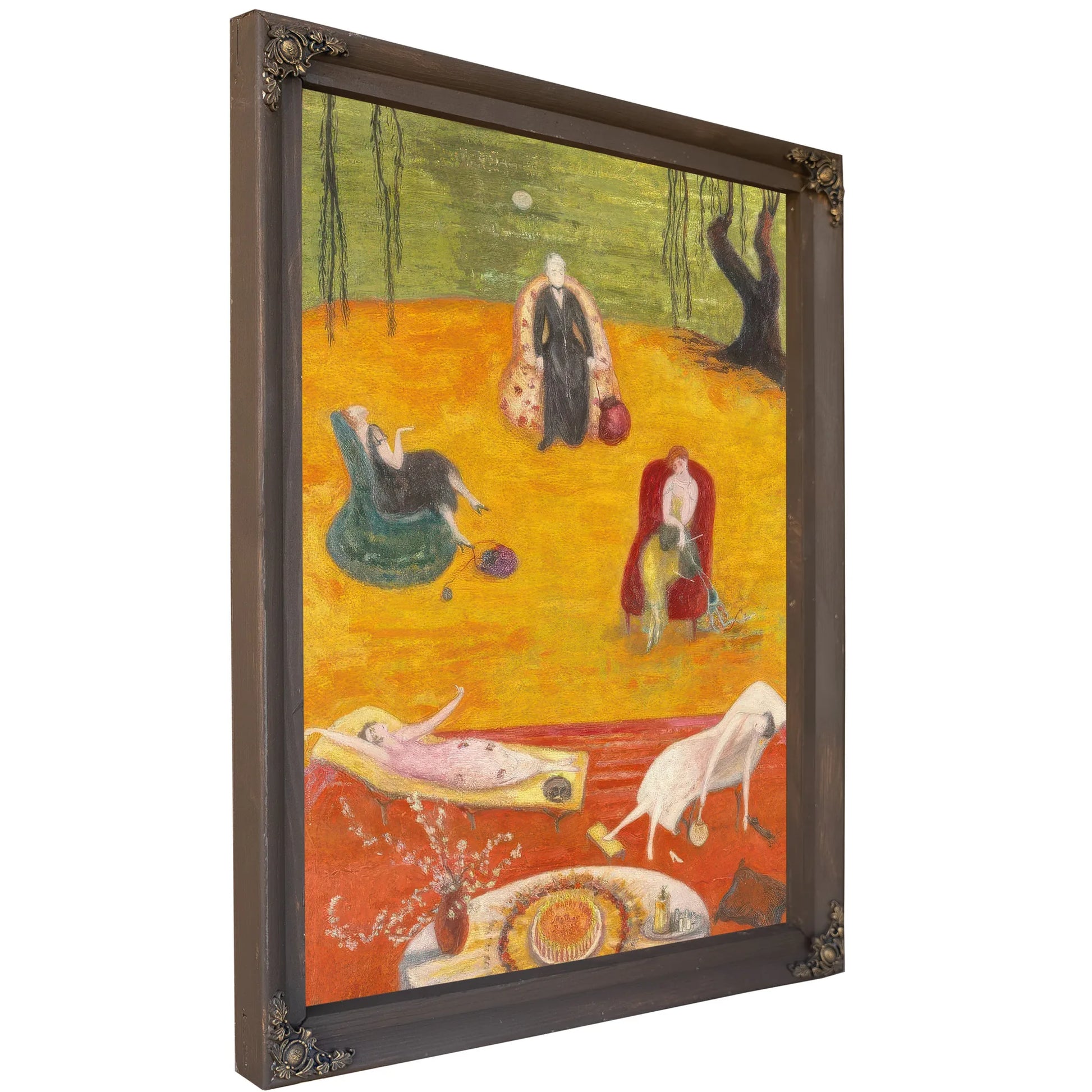Heat 1919 By Florine Stettheimer Fine Art Print