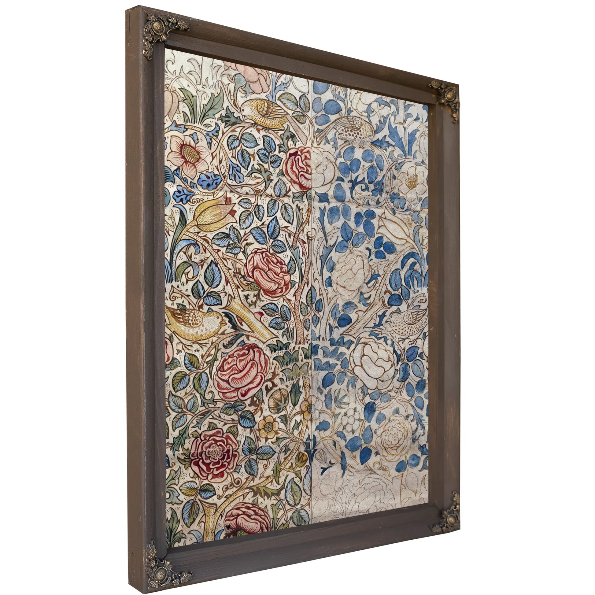 Design For Chintz Rose By William Morris Fine Art Print