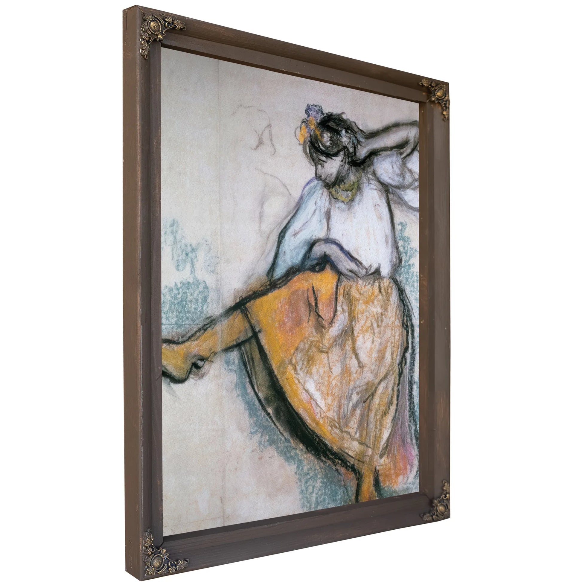 Russian Girl Dancing By Edgar Degas Fine Art Print