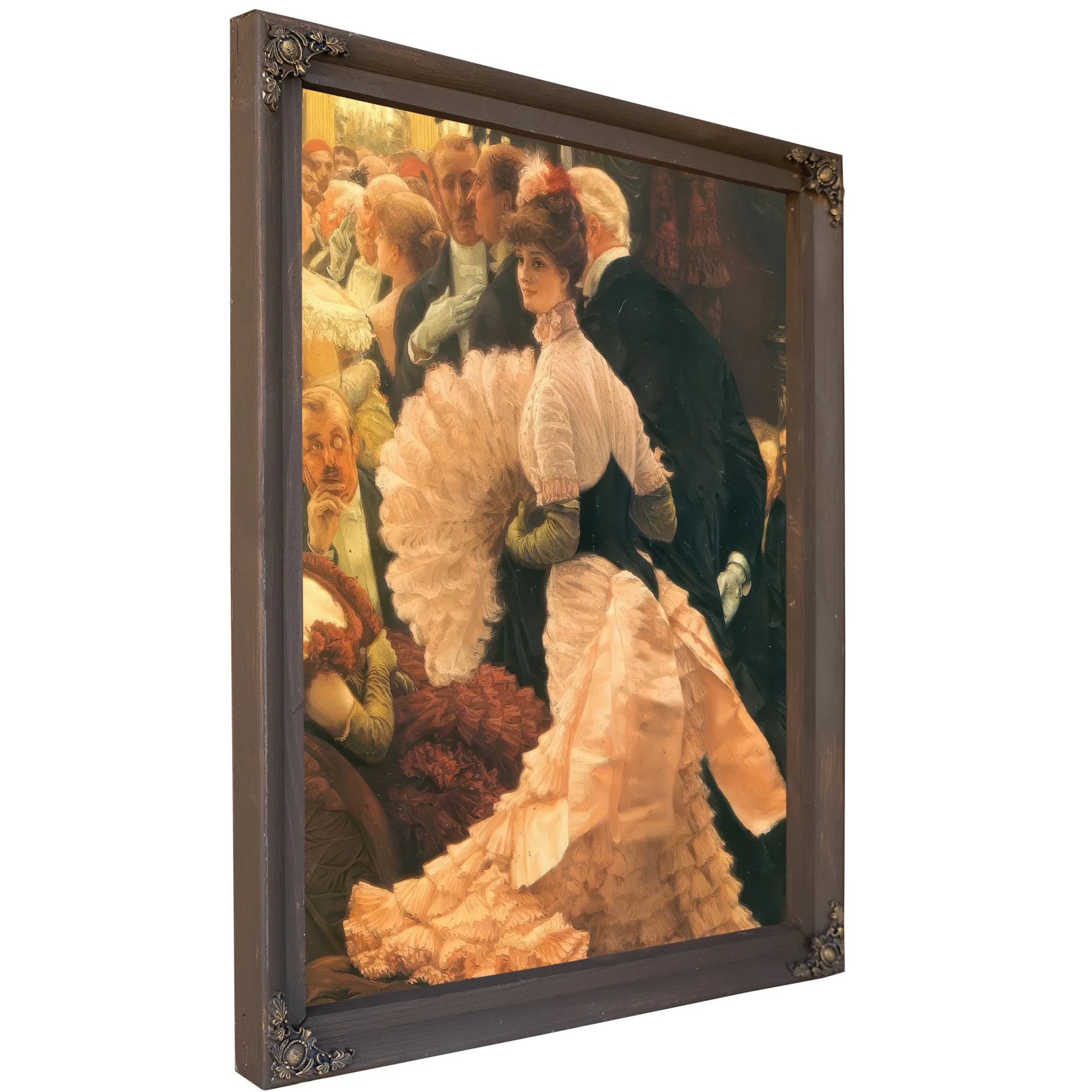 L' Ambitieuse (The Political Lady) By James Tissot Fine Art Print
