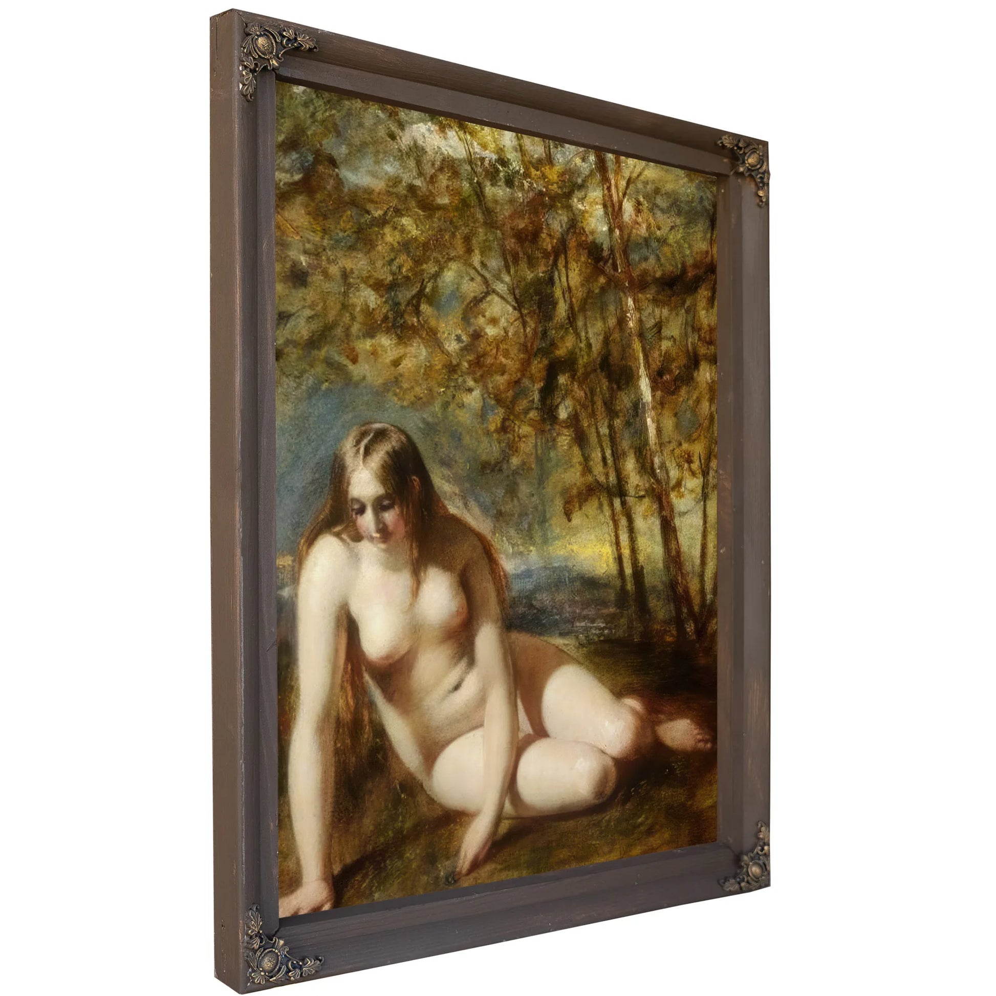 Eve At The Fountain By William Etty Fine Art Print